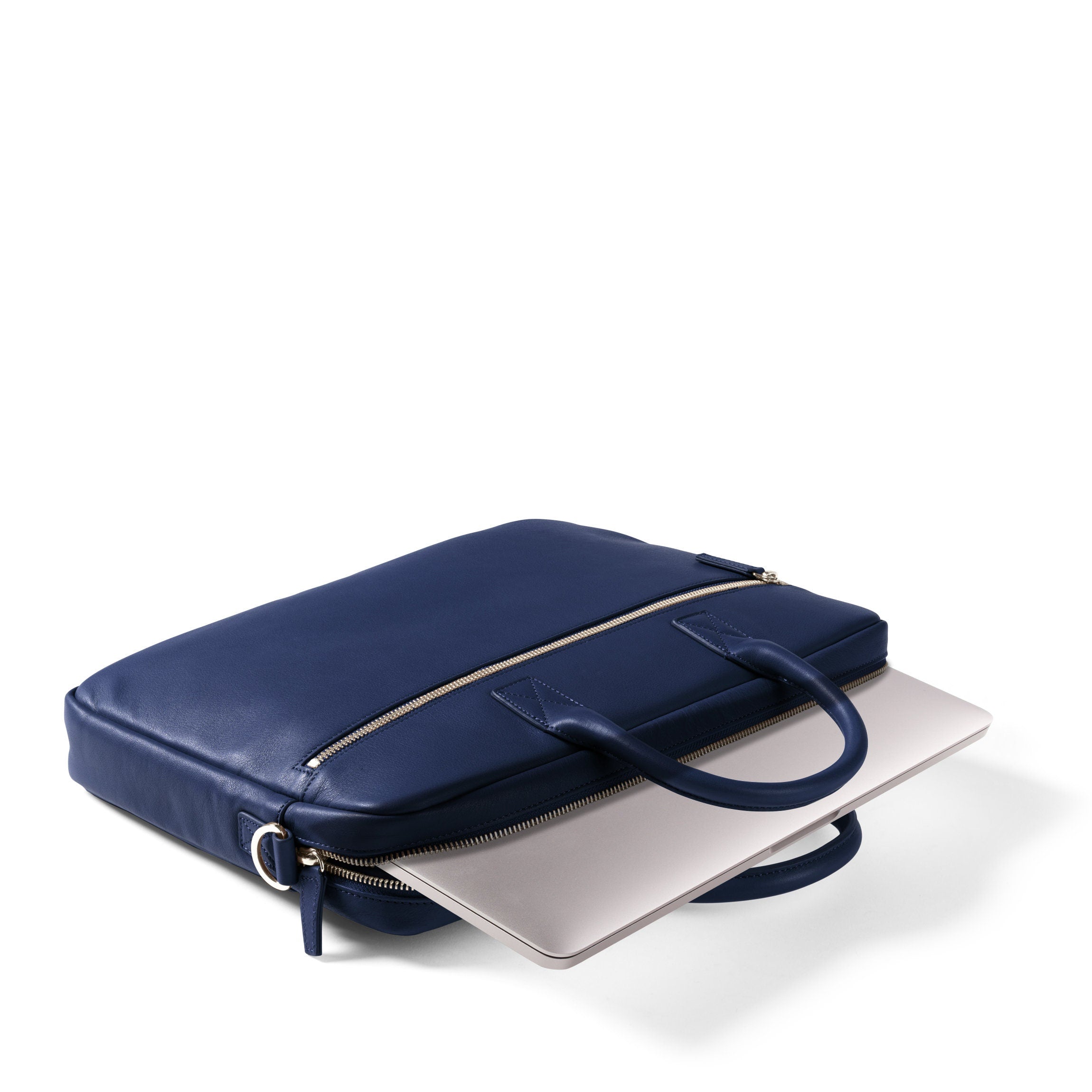 Knox Slim Laptop Bag | Full grain leather, sleek tech carry