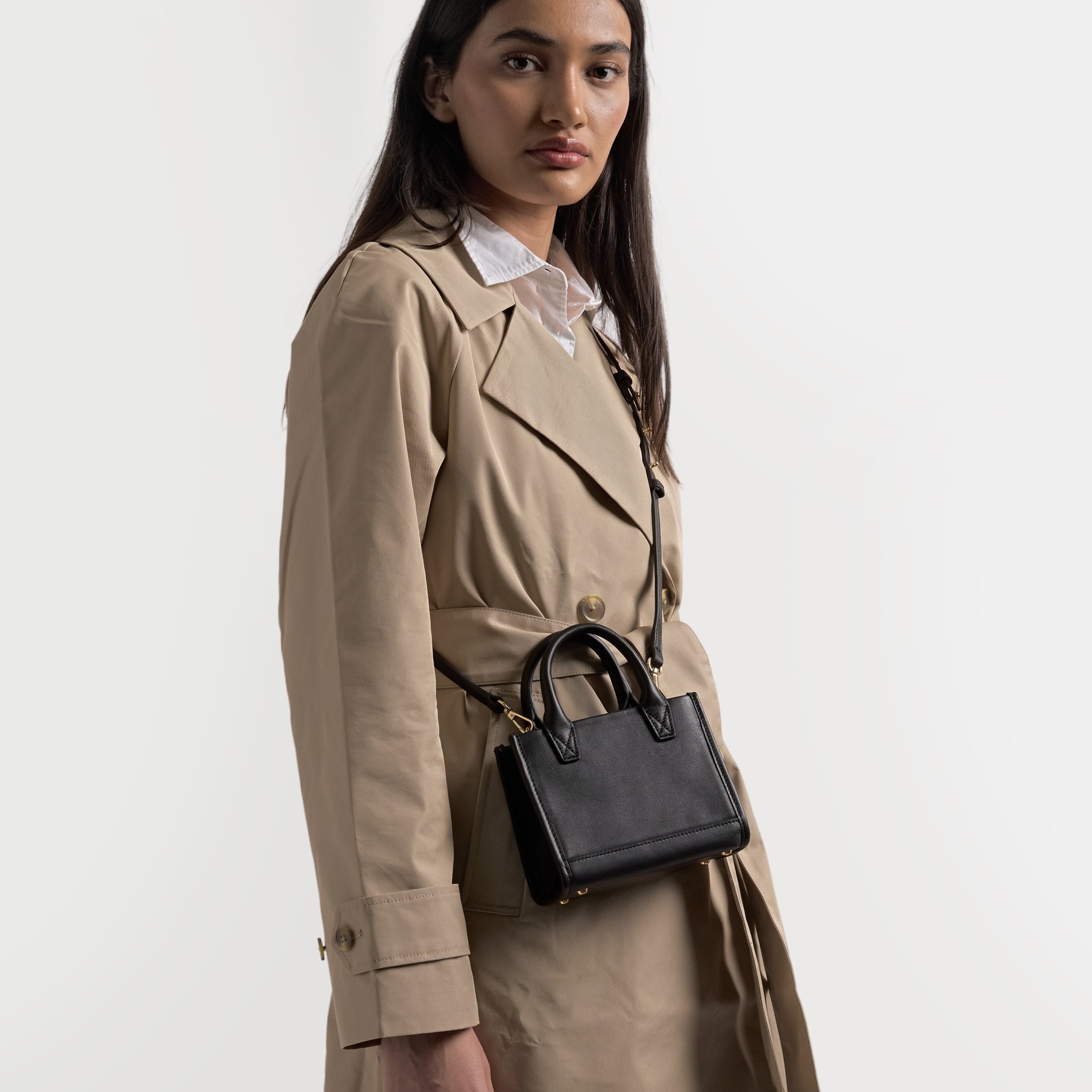 Kress Micro Crossbody | Full grain leather, compact everyday bag