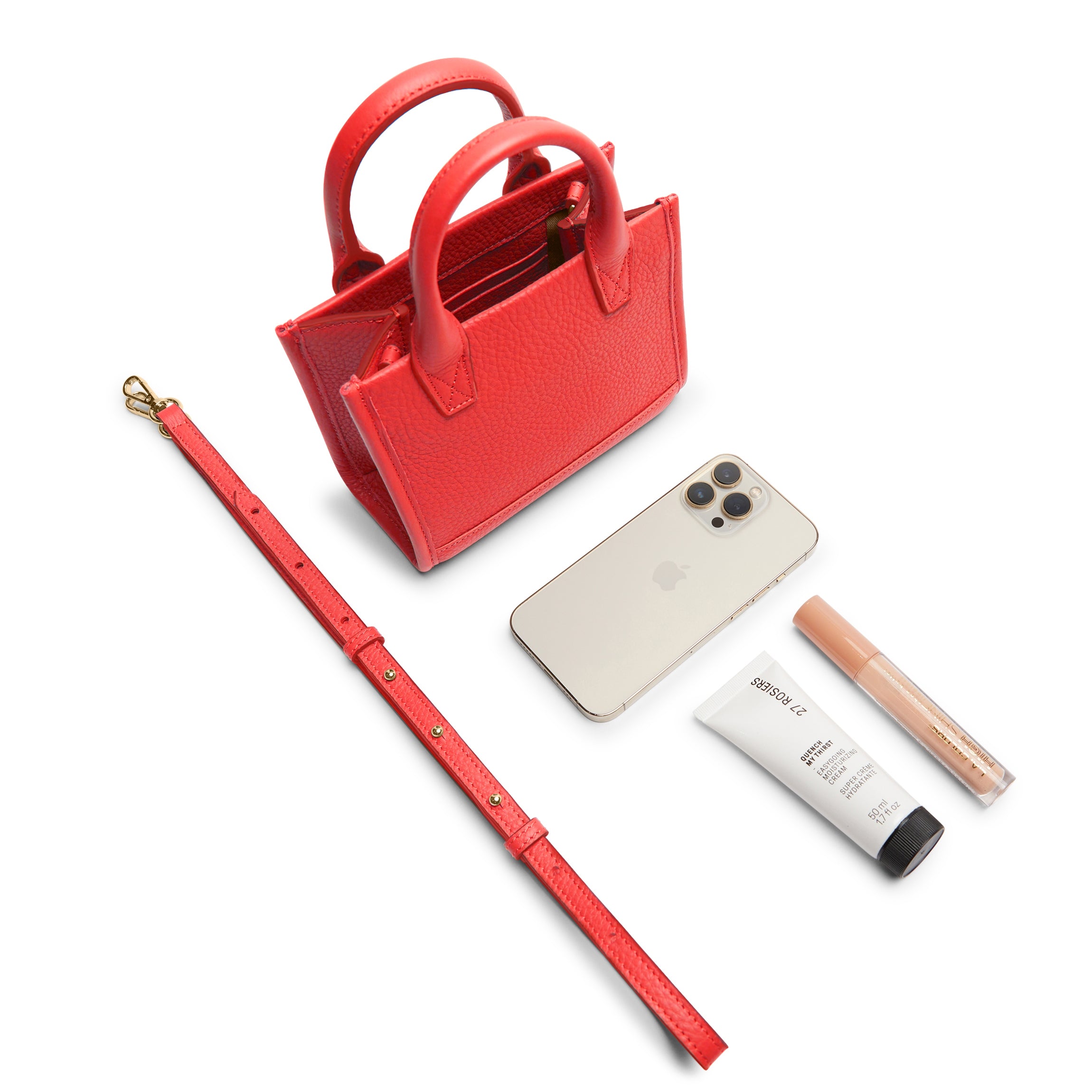 Kress Micro Crossbody | Full grain leather, compact everyday bag