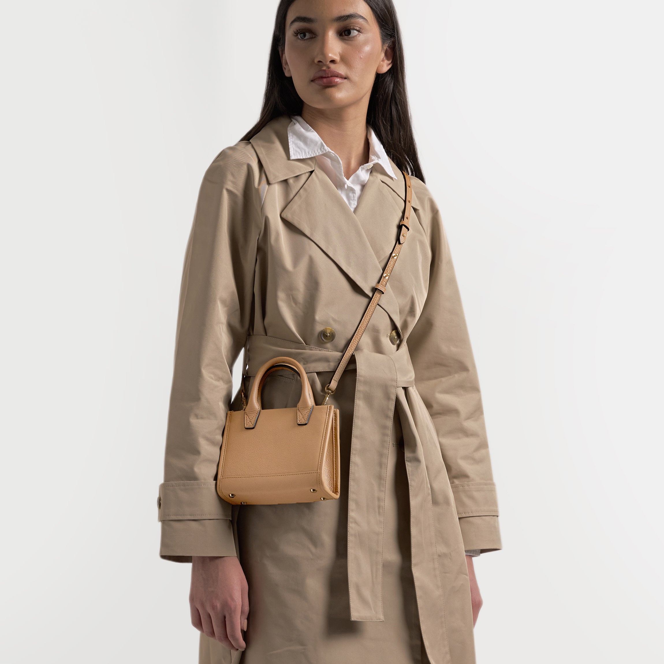 Kress Micro Crossbody | Full grain leather, compact everyday bag