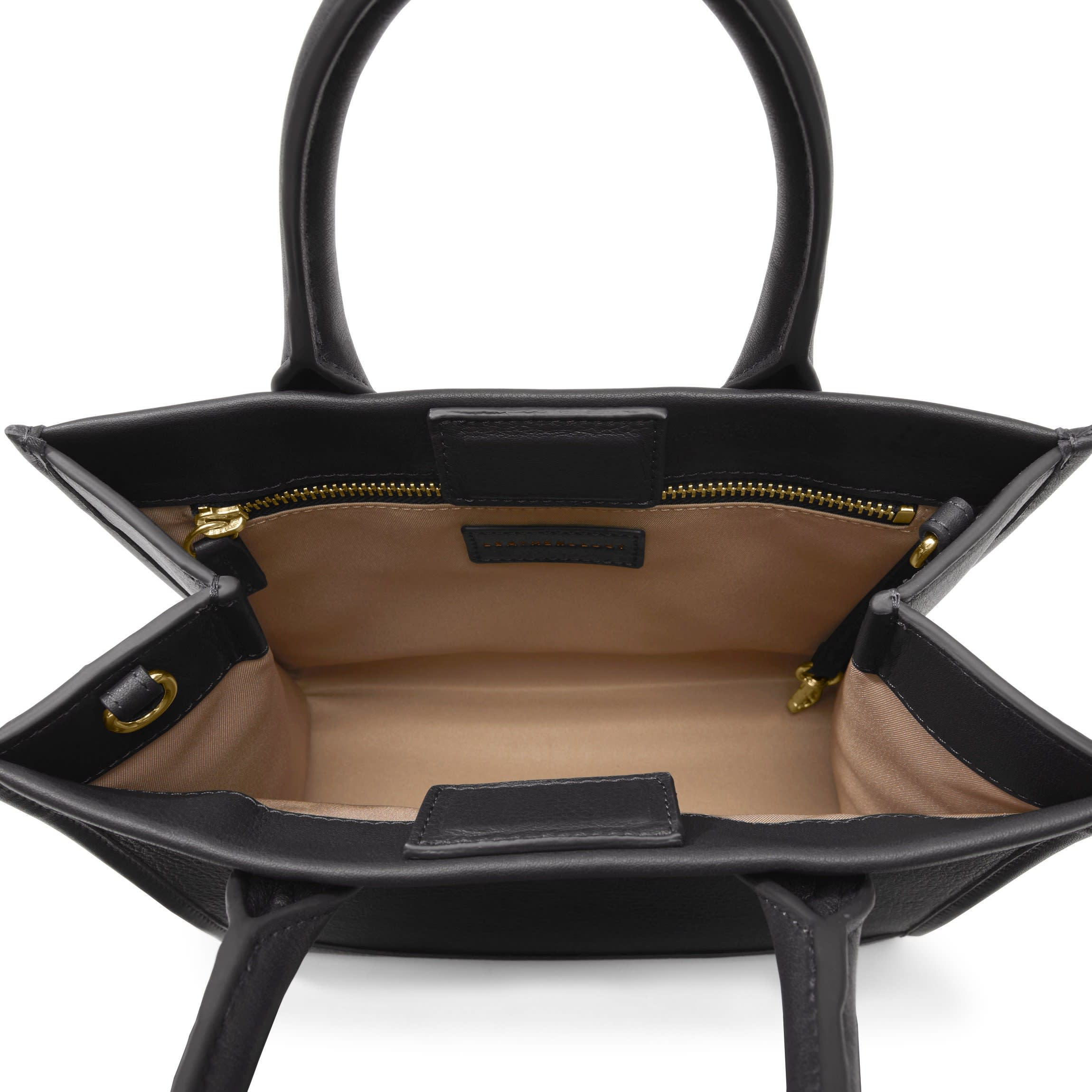 Kress Mini Top Handle Bag | Full grain leather, chic structured