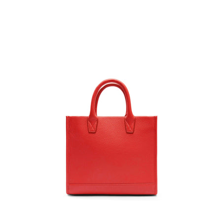 Kress Mini Top Handle Bag | Full grain leather, chic structured