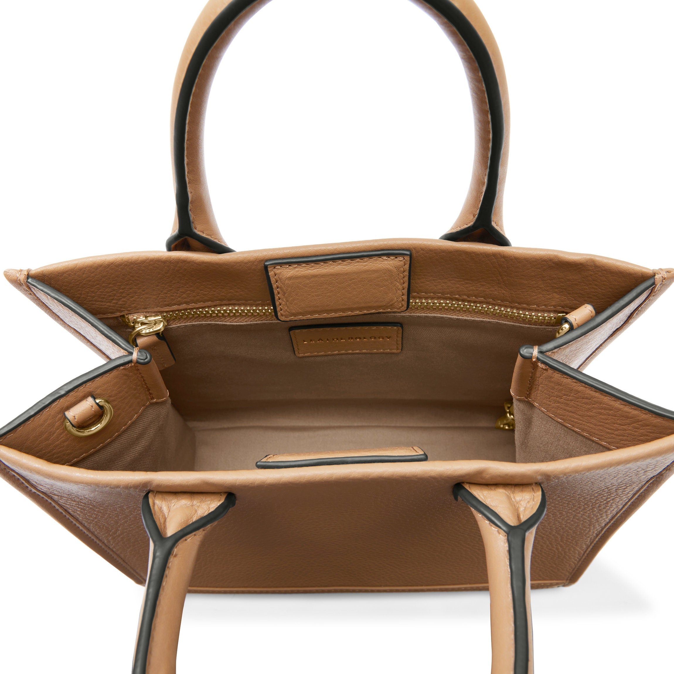 Kress Mini Top Handle Bag | Full grain leather, chic structured