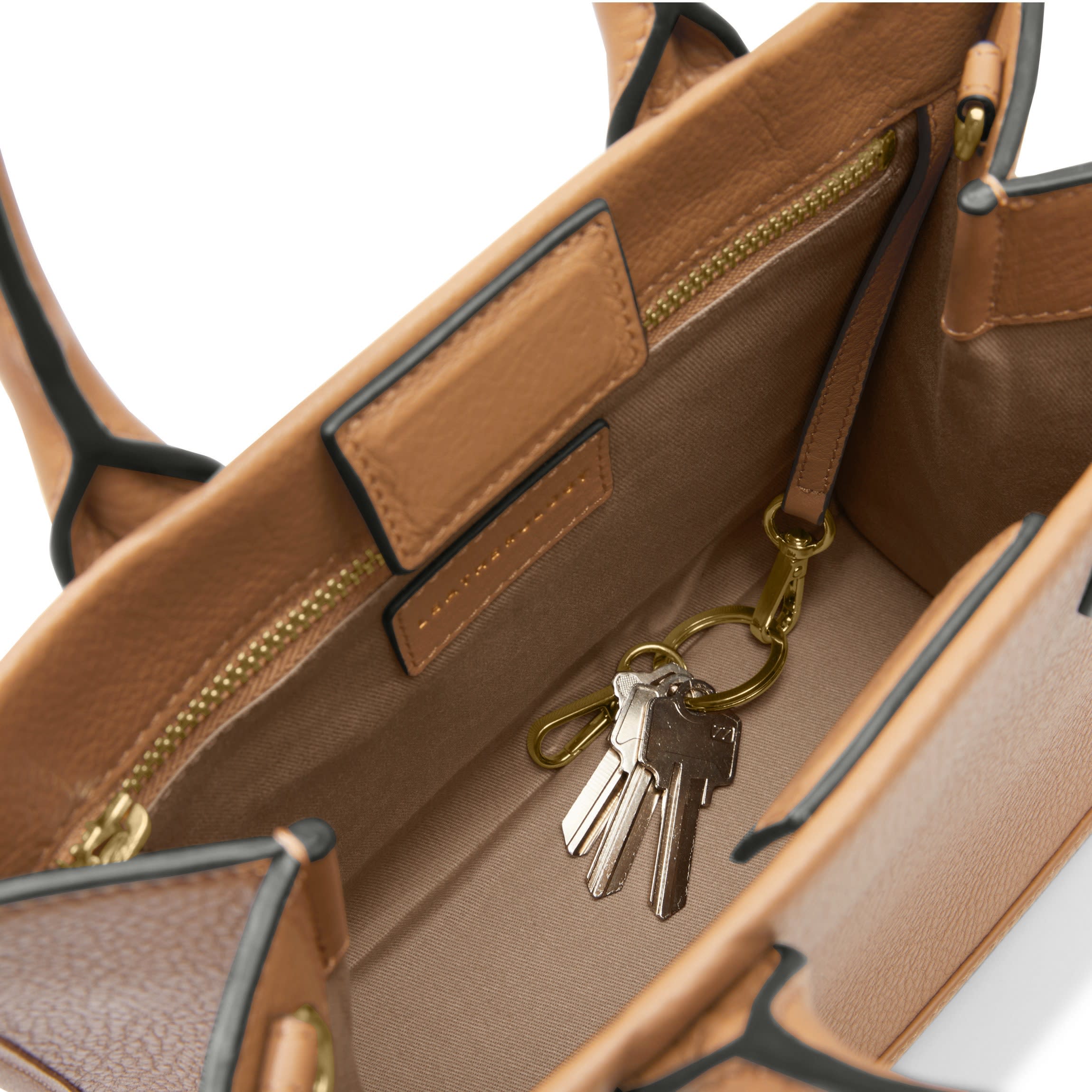 Kress Mini Top Handle Bag | Full grain leather, chic structured