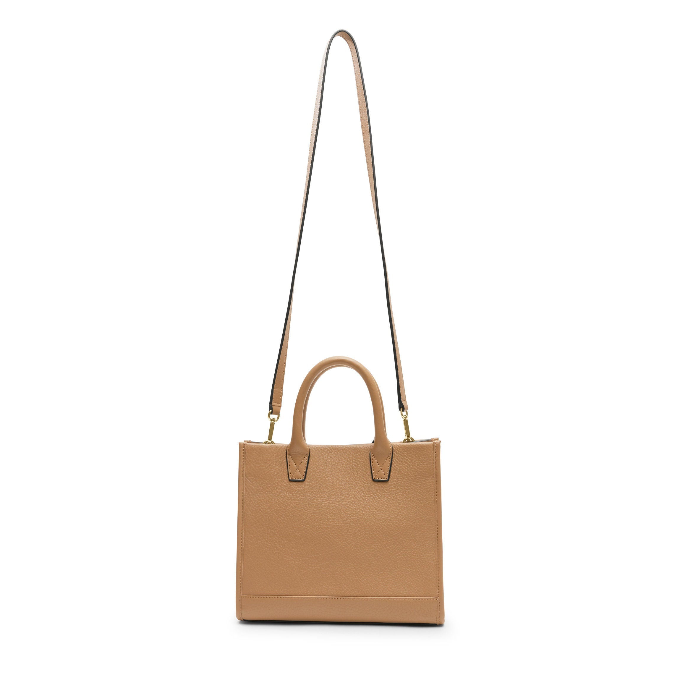 Kress Mini Top Handle Bag | Full grain leather, chic structured