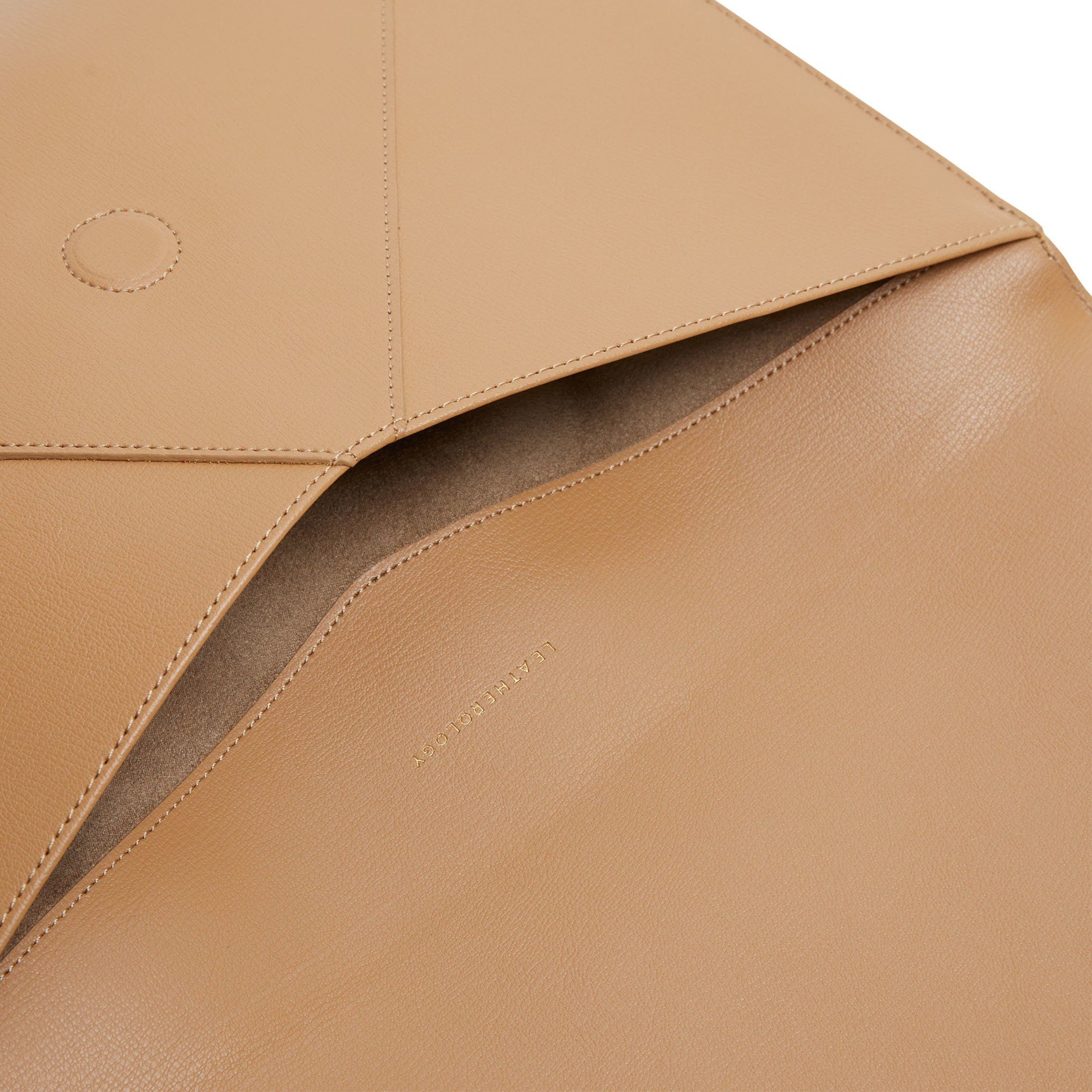 Laptop Envelope Sleeve Full grain leather, slim tech protection