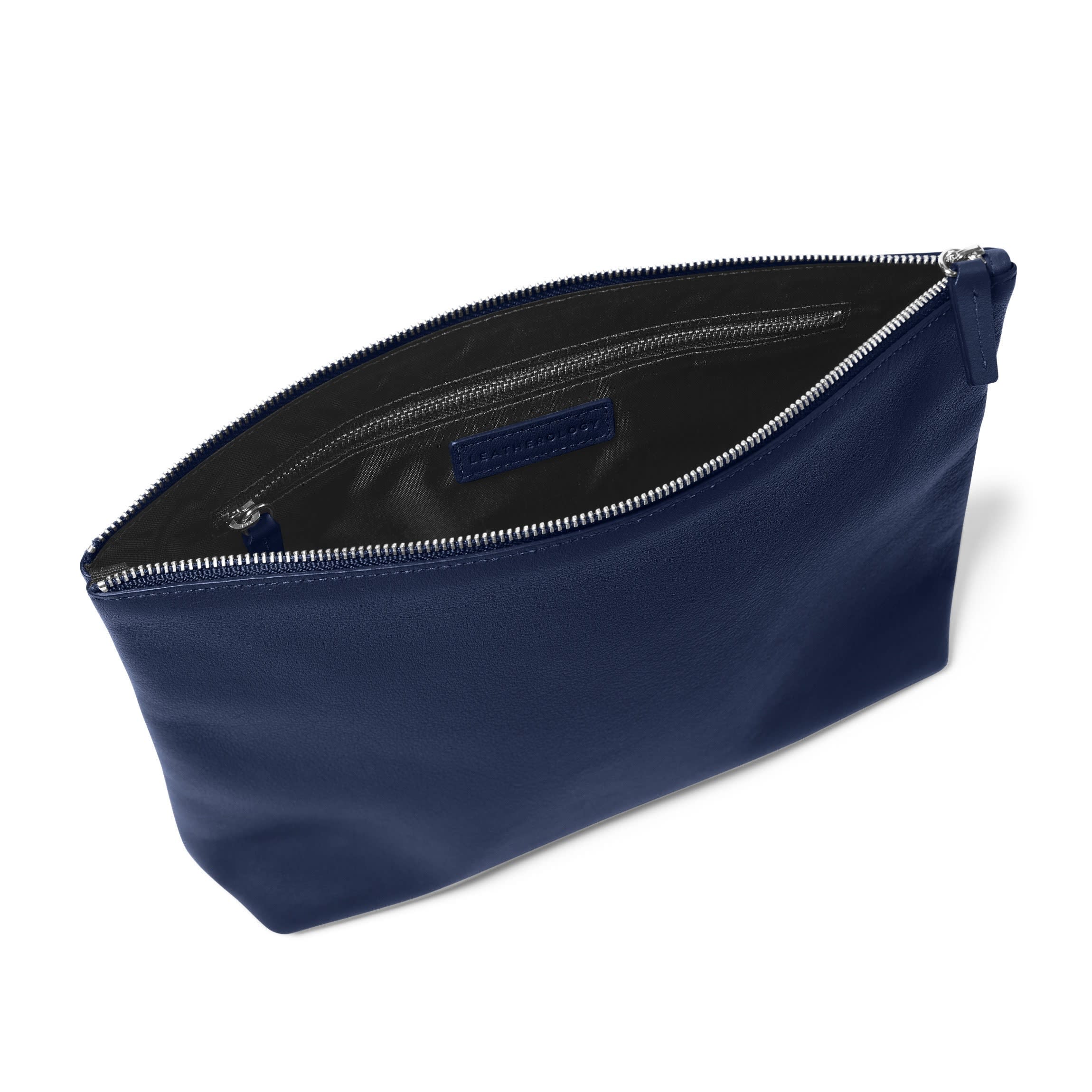 Large Accessories Pouch | Full grain leather, spacious storage