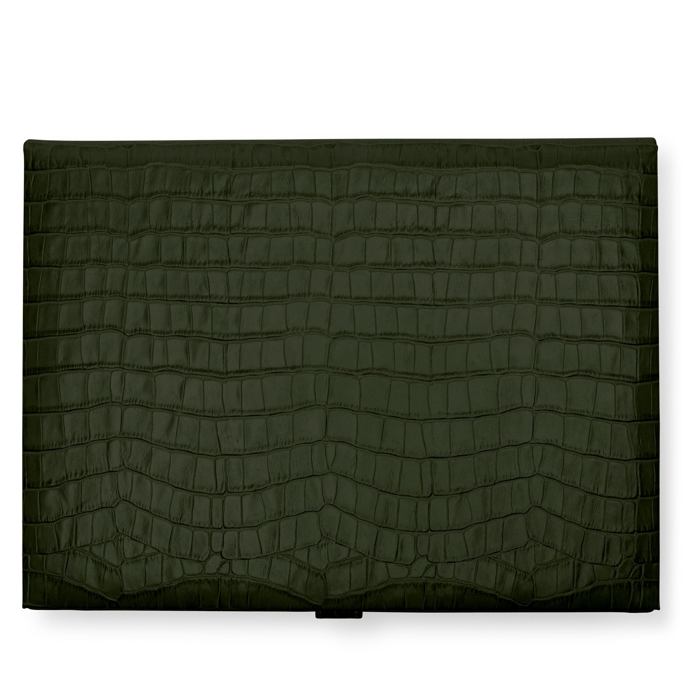 Large Decorative Box | Full grain leather, spacious home accent
