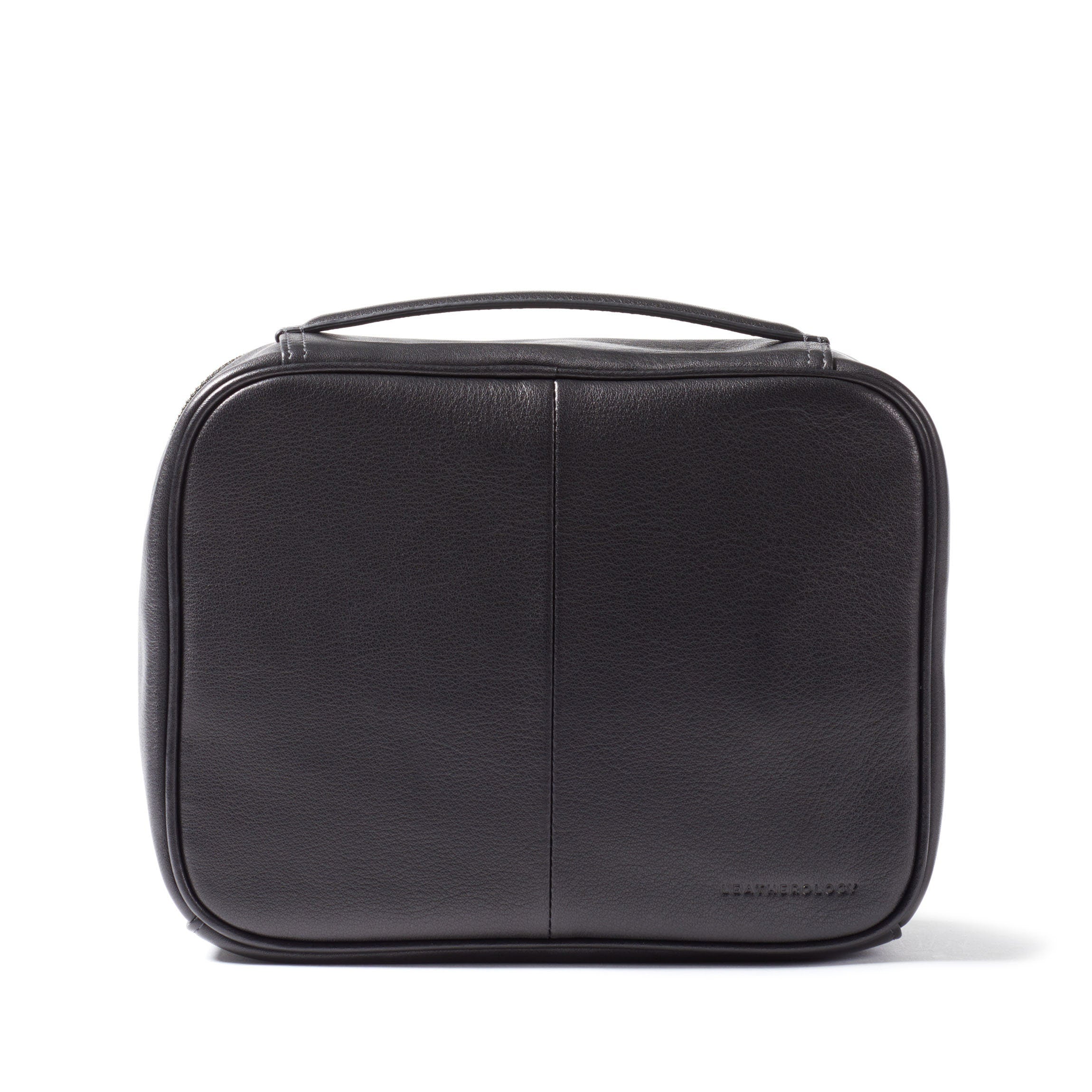 Large Tech Bag Organizer | Full grain leather, comprehensive tech