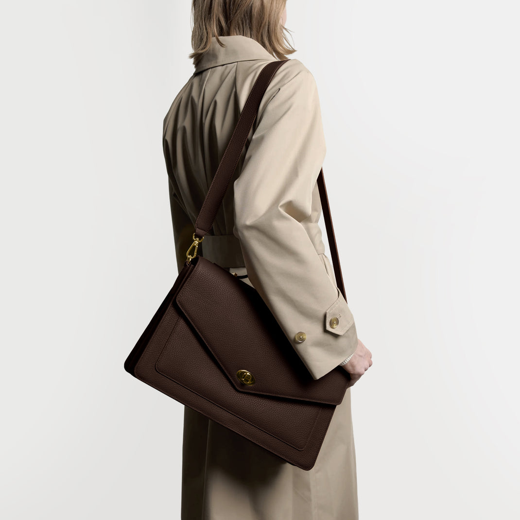 Large Willow Work Bag Umber