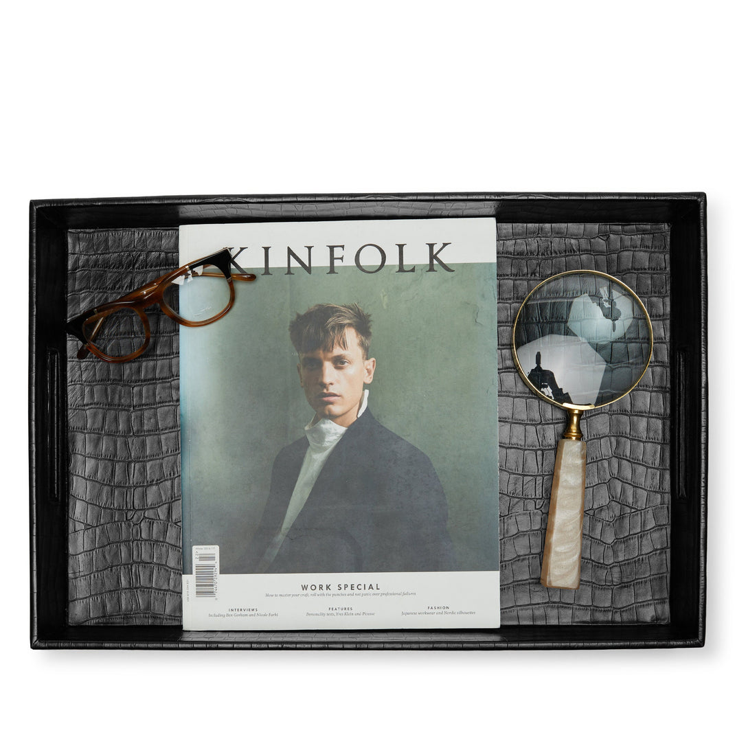 Leather-Decorative-Tray-Black-689-355-1