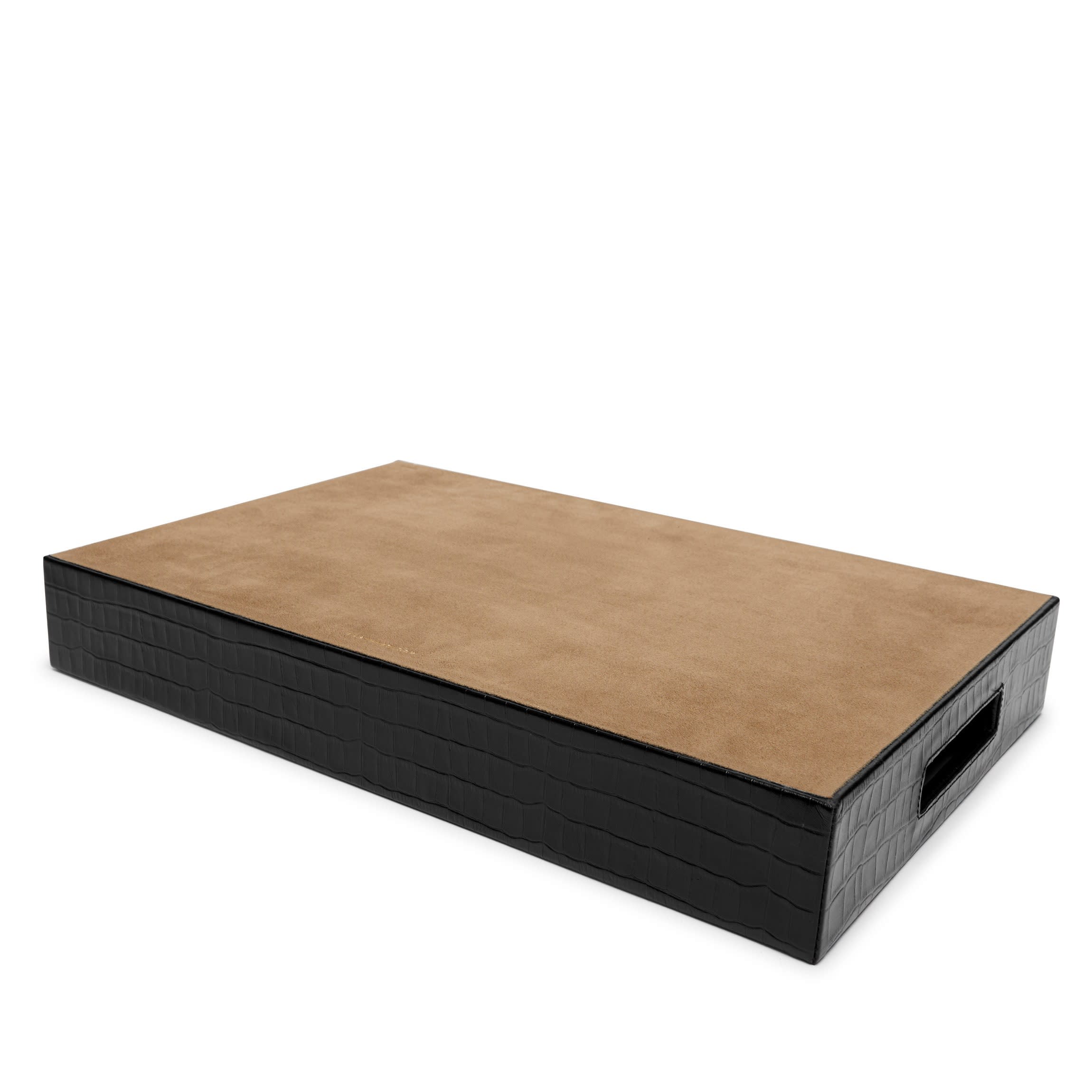 Leather Decorative Tray | Full Grain Leather, Refined Home Accent