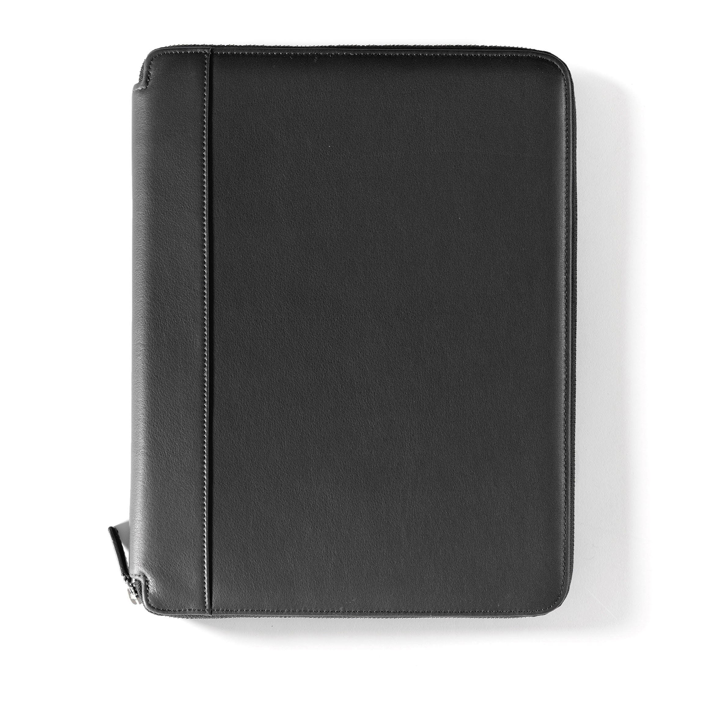 Left Handed Executive Zippered Portfolio | Full Grain Leather Left Handed Executive Zippered Portfolio | Full Grain Leather