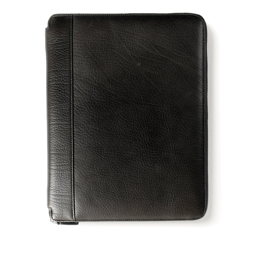 Left-Handed-Executive-Zippered-Portfolio-Black-L49-505-1