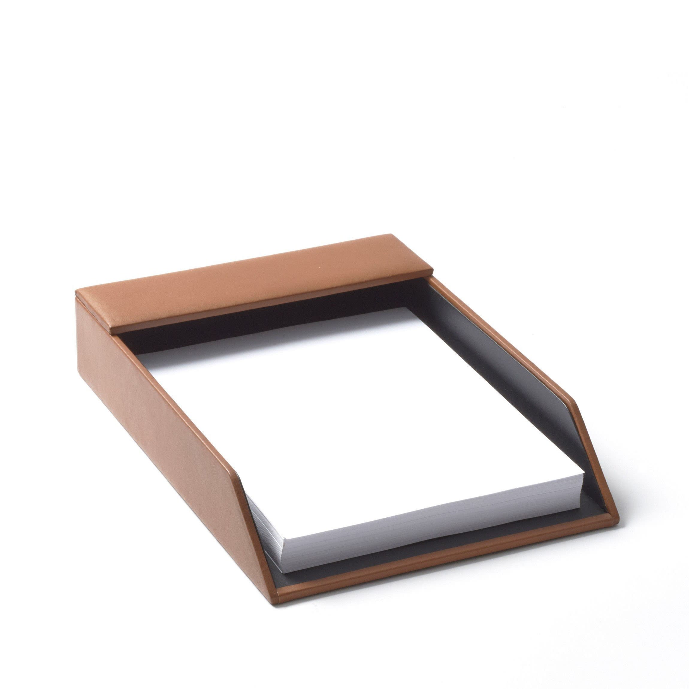 Classic Letter Tray | Full grain leather, elegant office