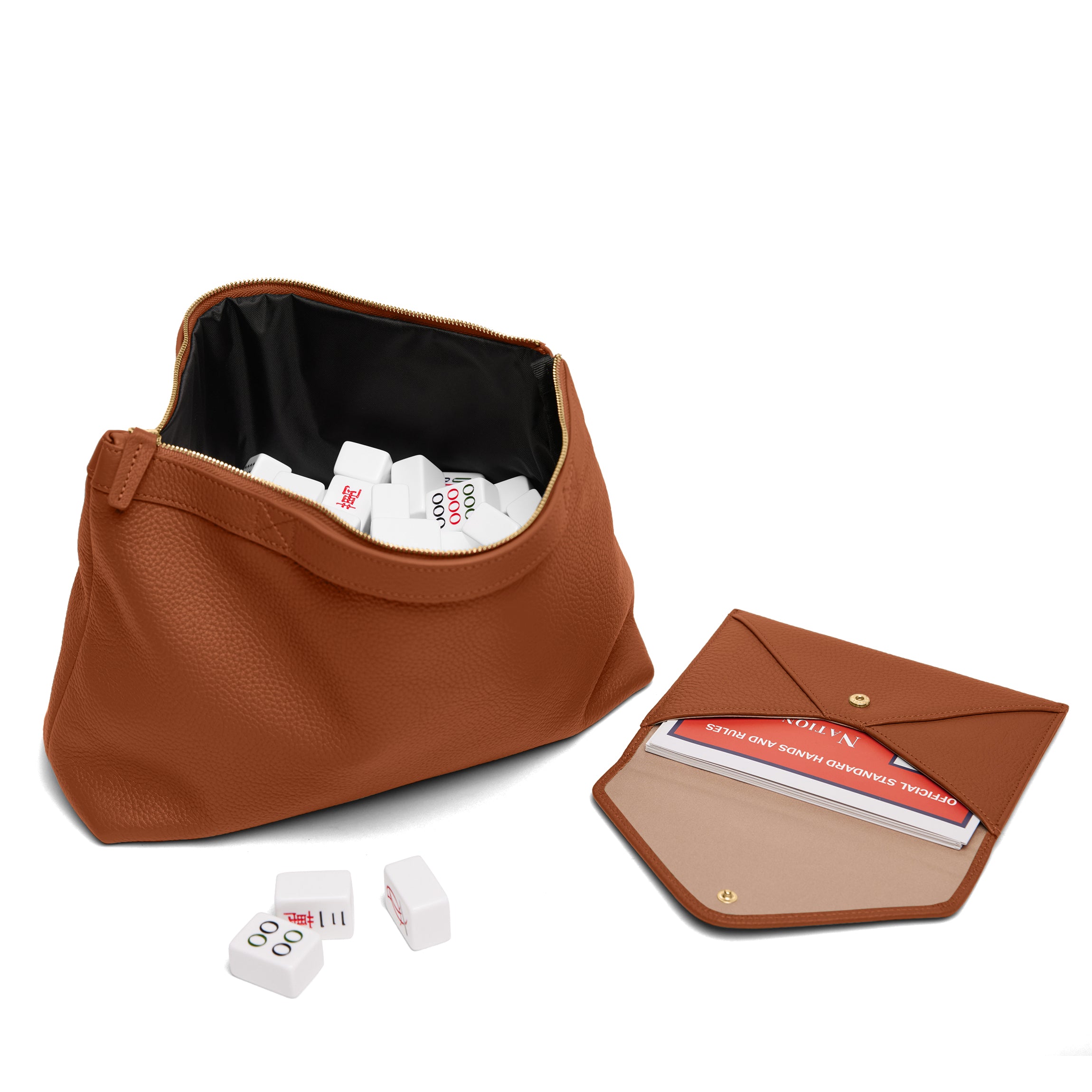 Mahjong Set | Classic tile game, elegant travel edition