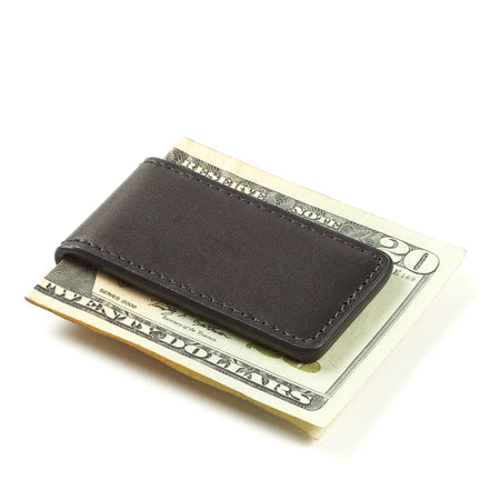 Magnetic Money Clip | Full grain leather, secure cash storage