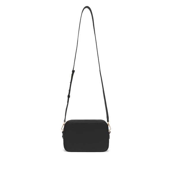 にんざえもん　 FOGG フォグ カメラバッグ ショルダーバッグ黒 Meadow Double Zip Camera Bag | Full Grain Leather, Secure Camera