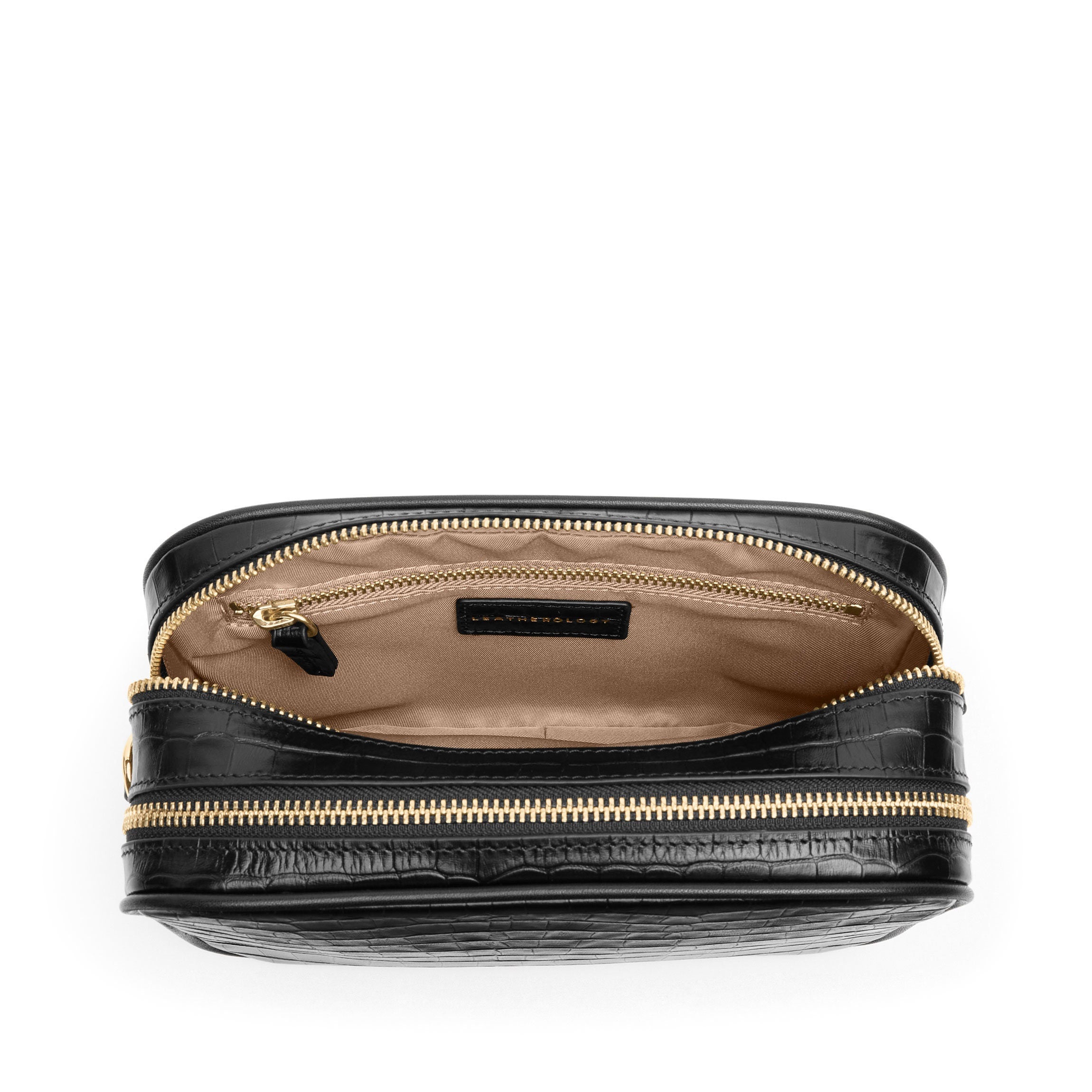 Meadow Double Zip Camera Bag | Full grain leather, secure camera