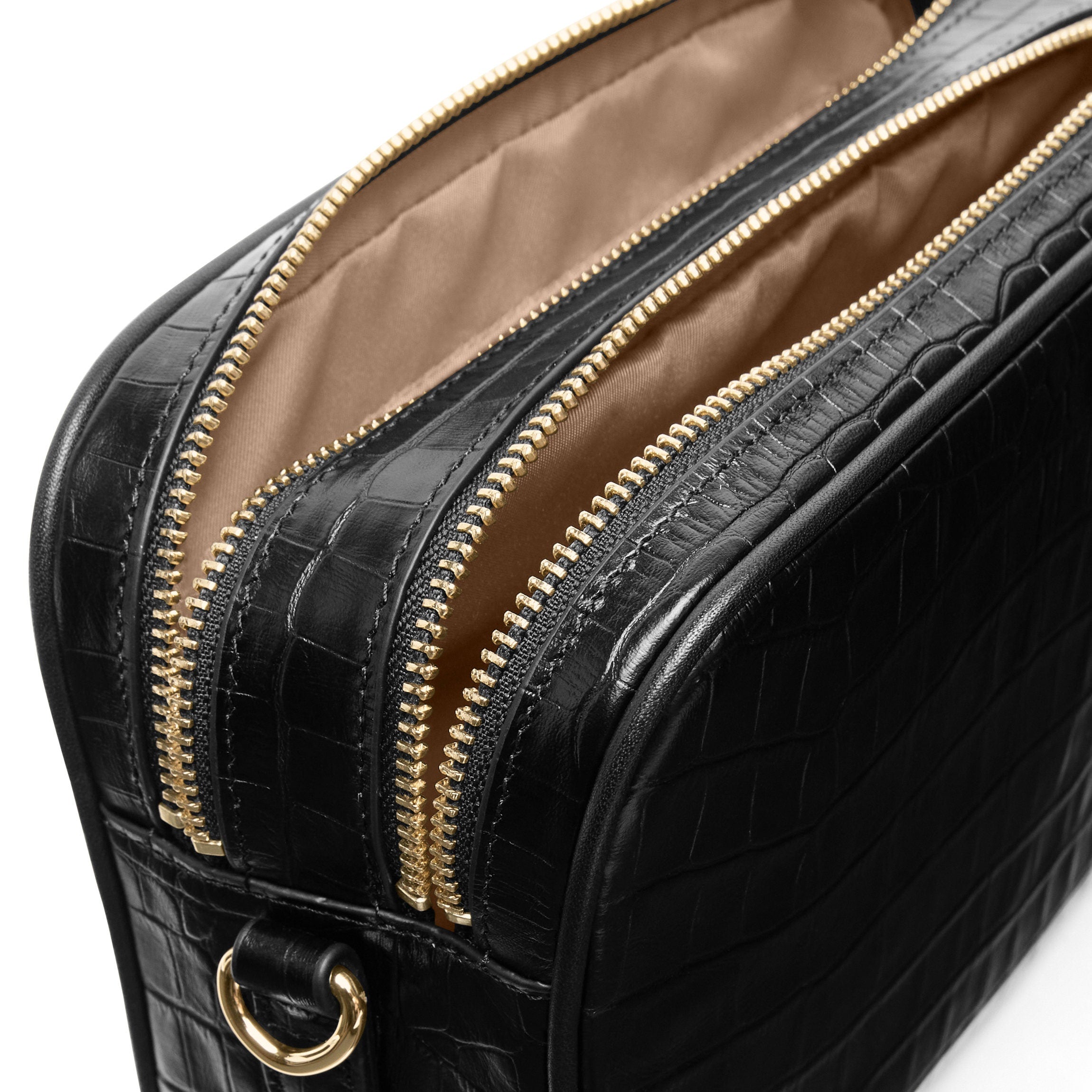 wolfgang tillmans ショルダーバッグ Meadow Double Zip Camera Bag | Full grain leather, secure camera