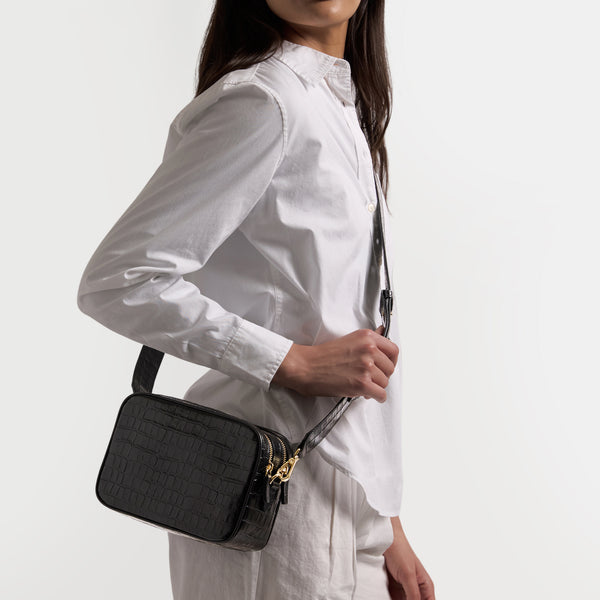Meadow Double Zip Camera Bag | Full Grain Leather, Secure Camera