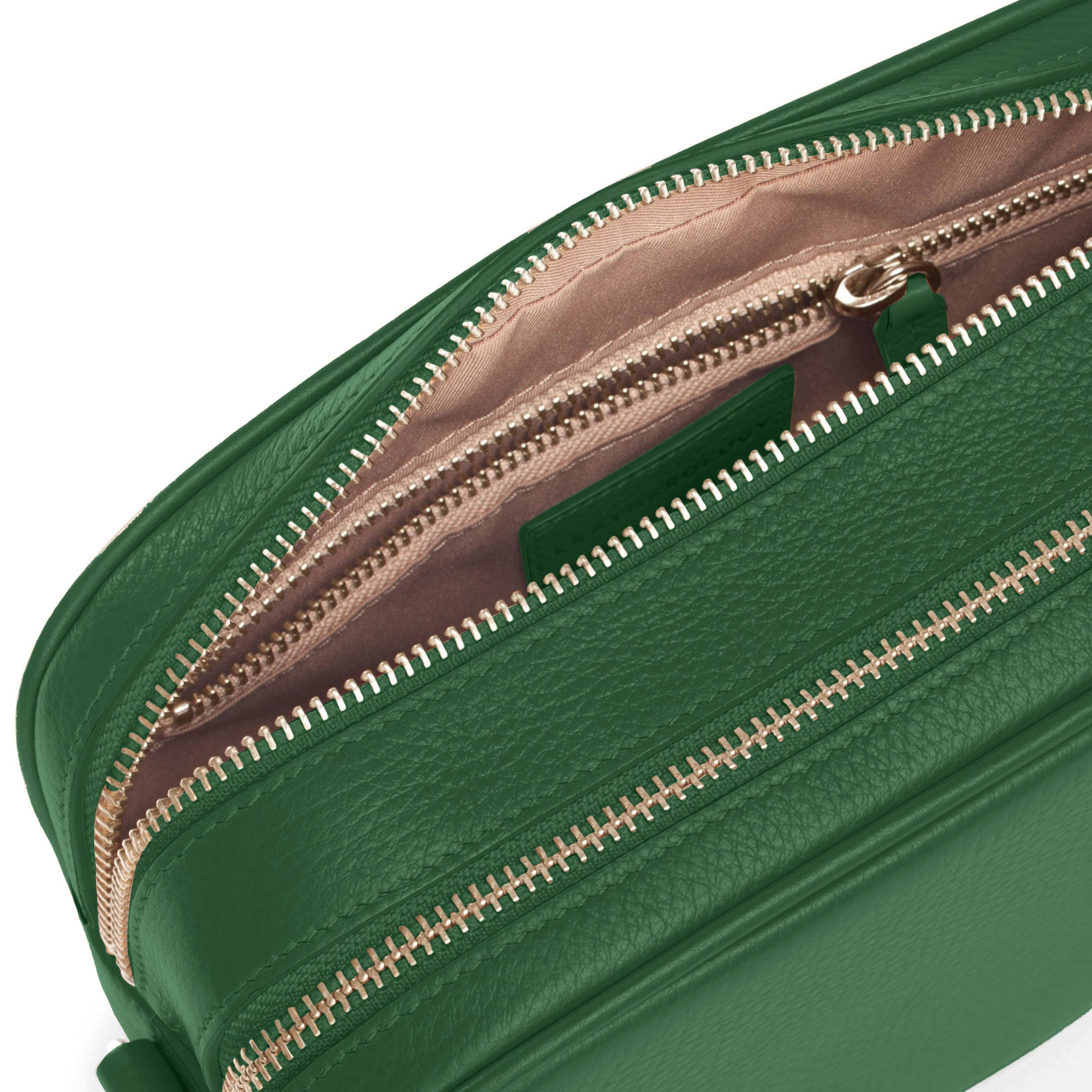 Meadow Double Zip Camera Bag | Full Grain Leather, Secure Camera