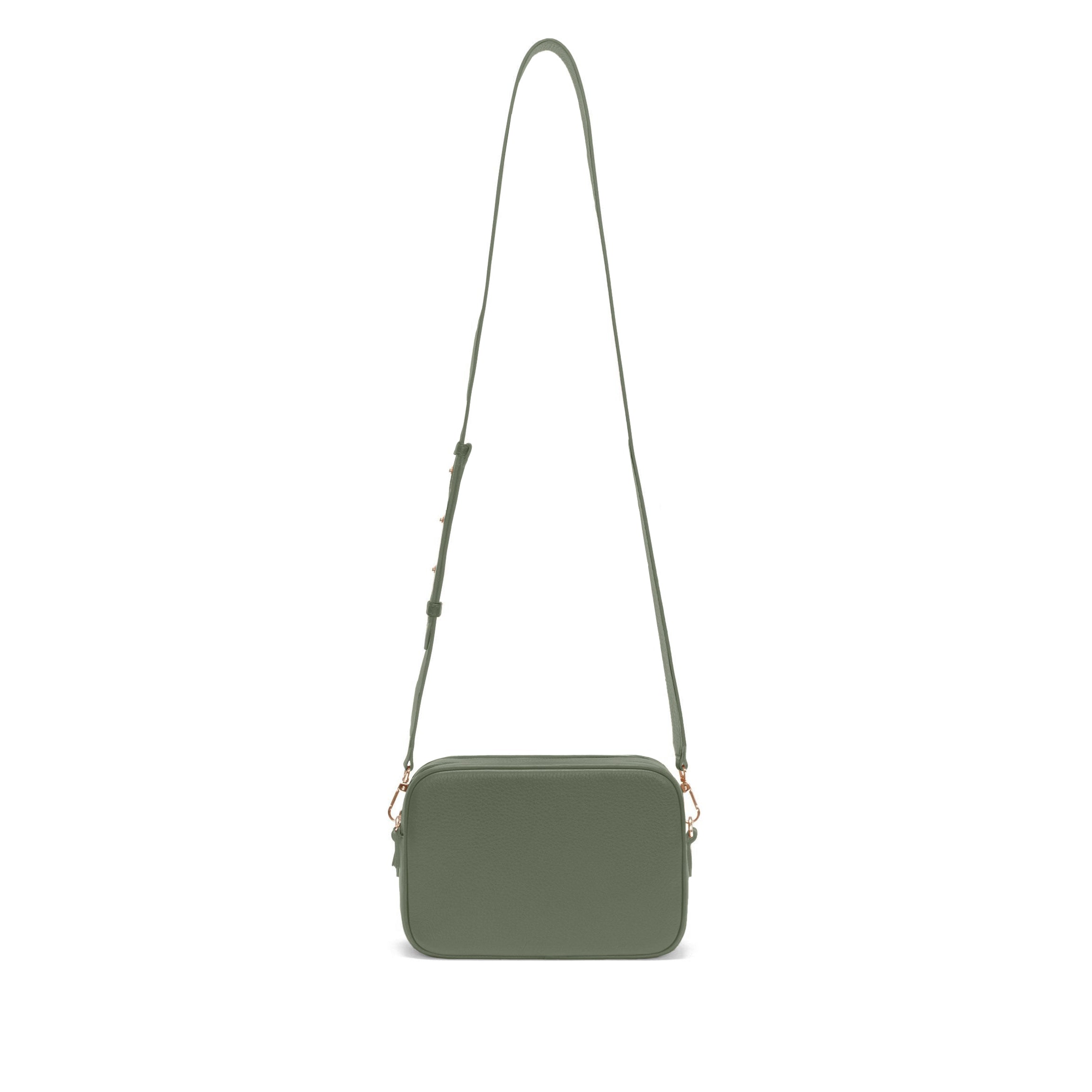 Meadow Double Zip Camera Bag | Full grain leather, secure camera