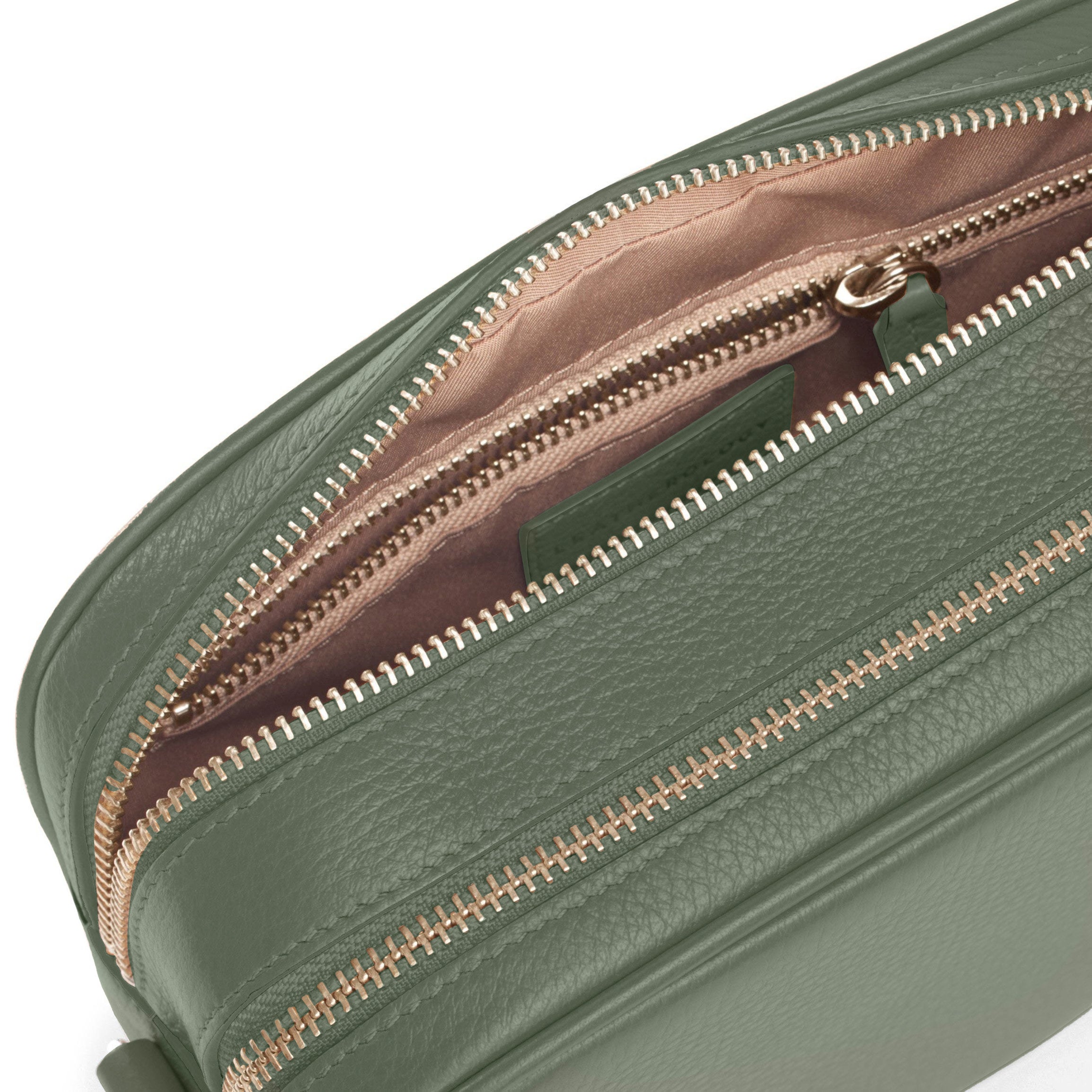 Meadow Double Zip Camera Bag | Full grain leather, secure camera