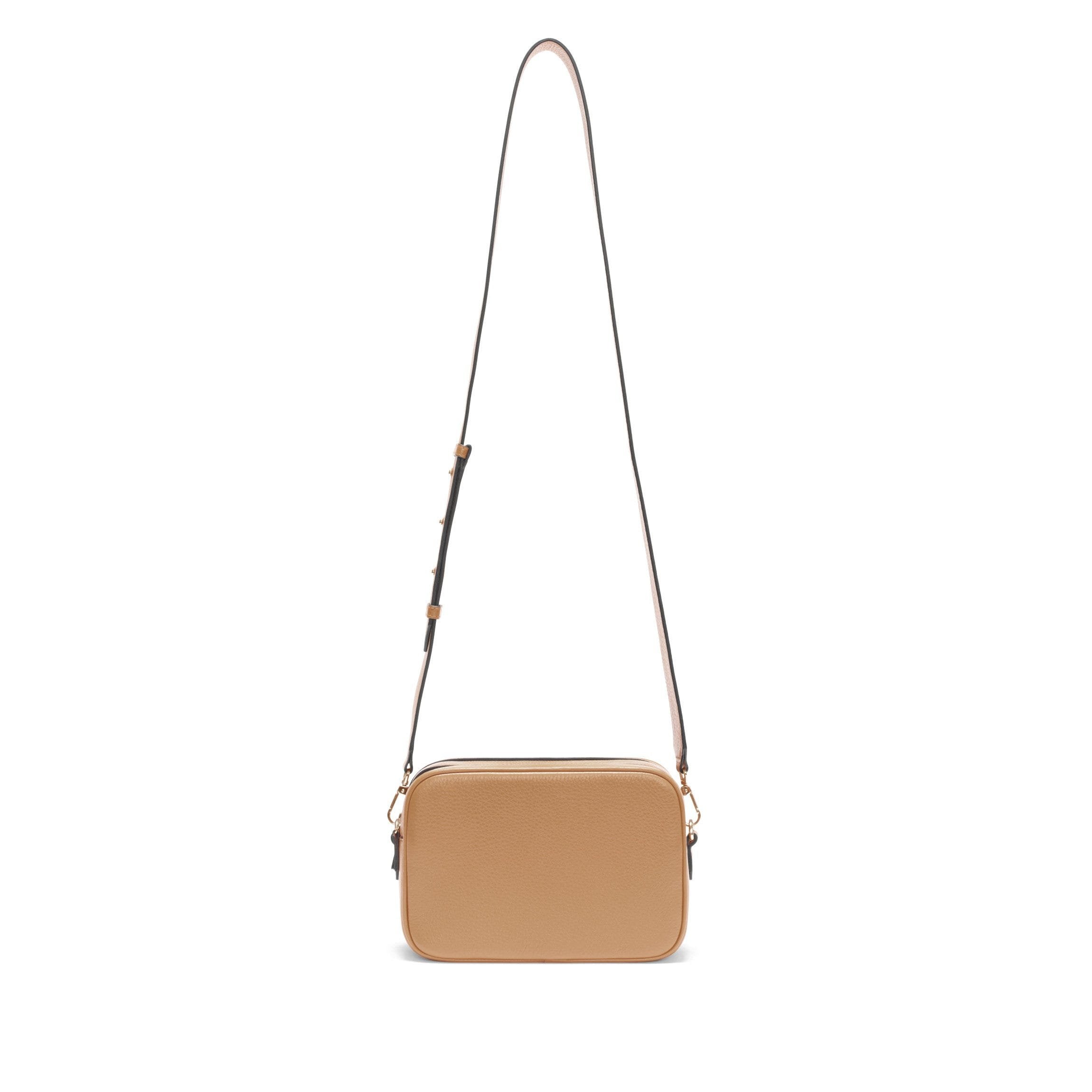 Meadow Double Zip Camera Bag | Full grain leather, secure camera