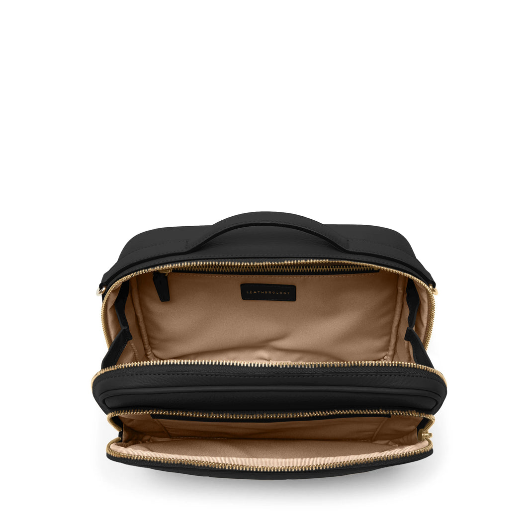 Meadow Large Satchel Black Pebble