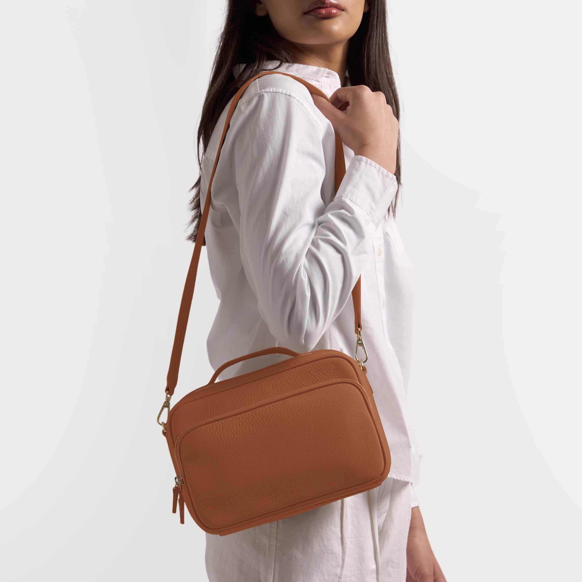 Meadow Large Satchel | Full grain leather, functional and chic