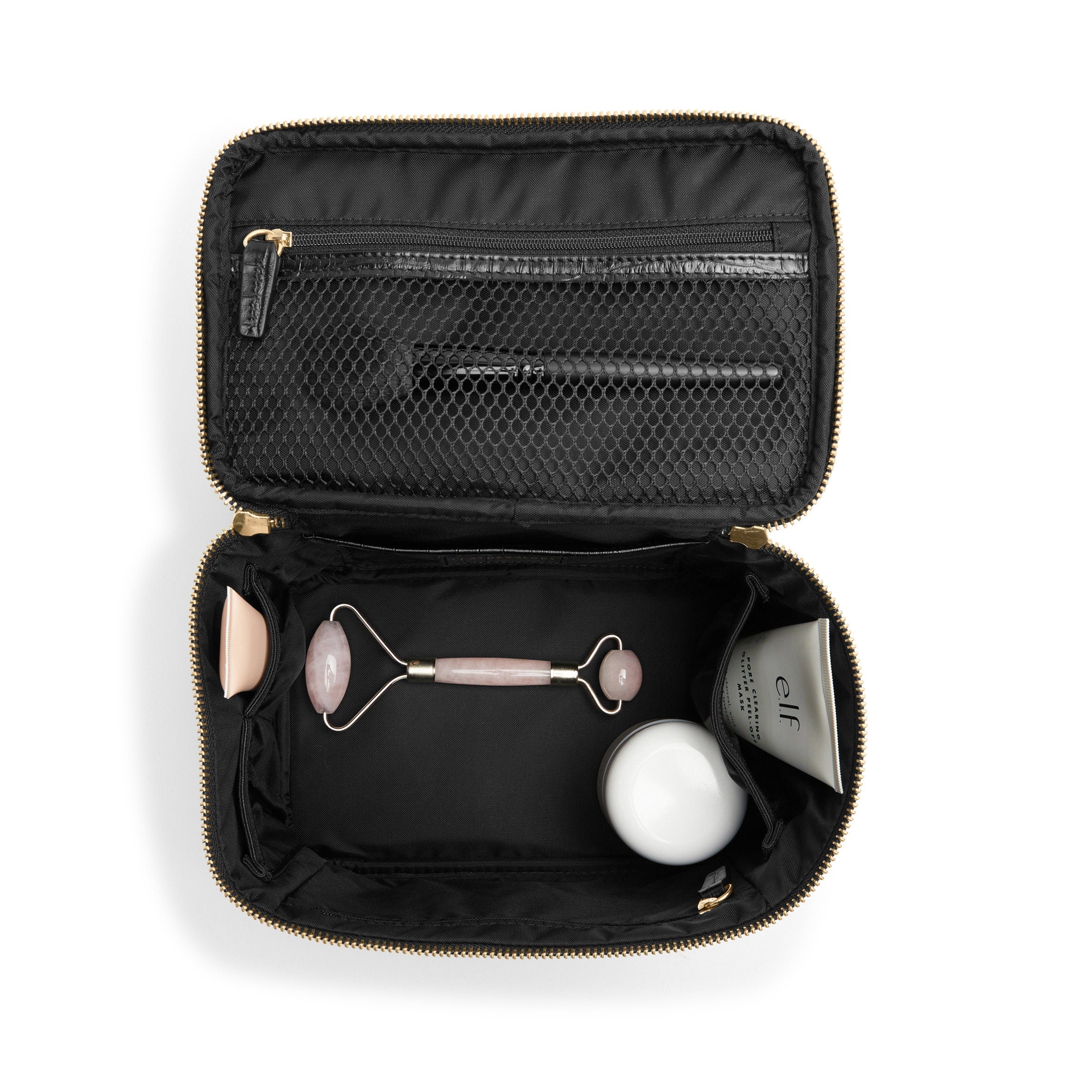 Medium Train Case | Full grain leather, versatile travel storage