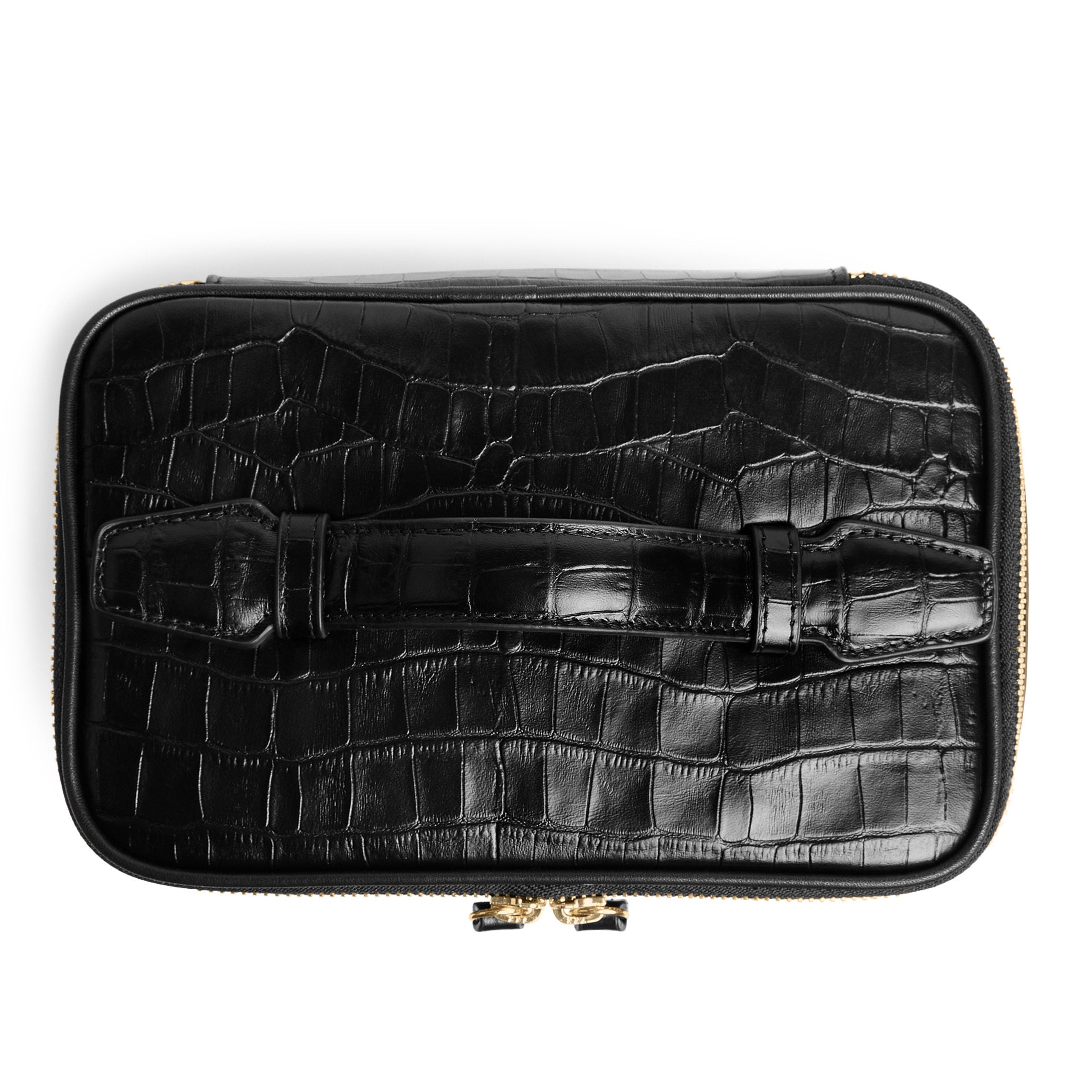 Medium Train Case | Full grain leather, versatile travel storage