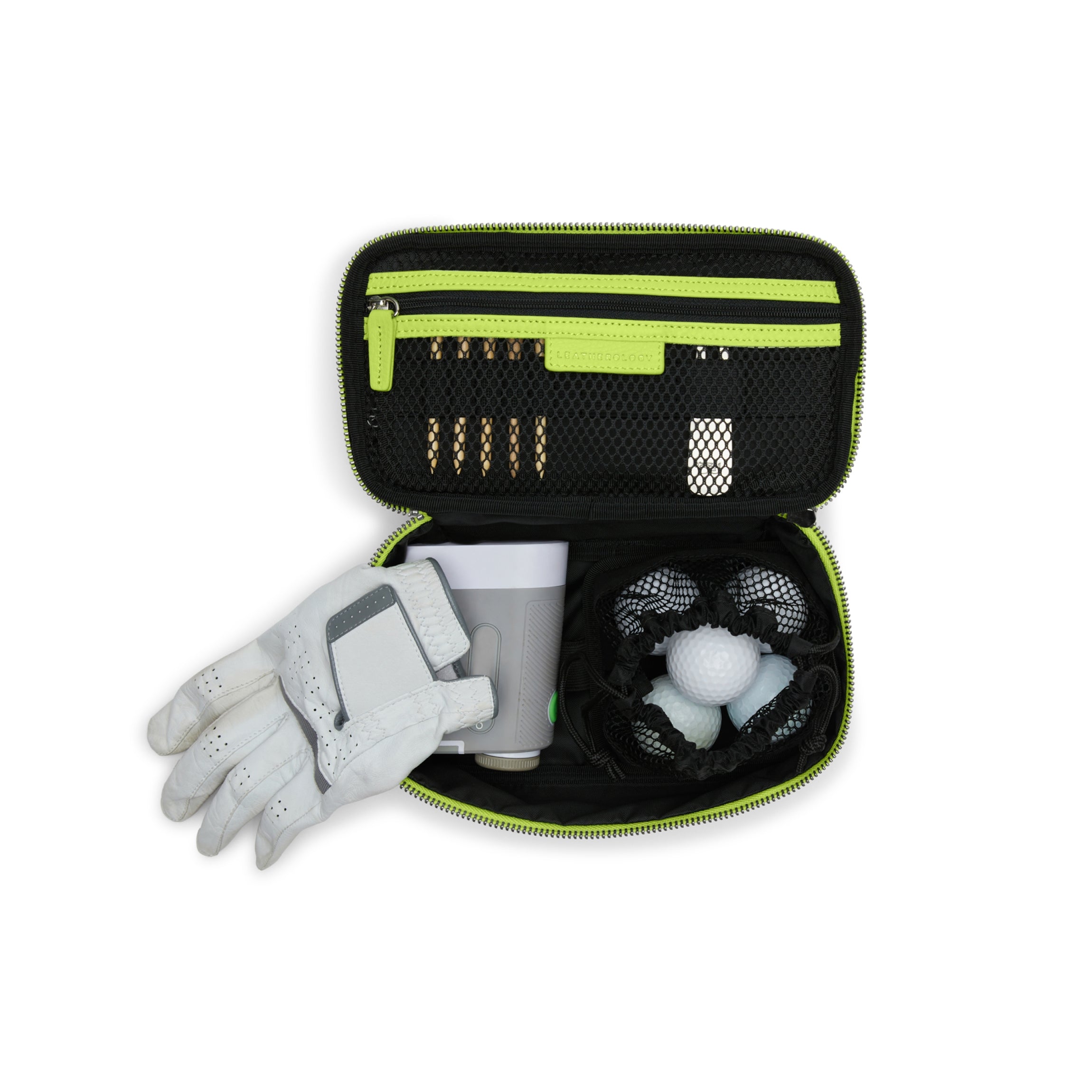 Golf Organizer | Full grain leather, essential course accessory