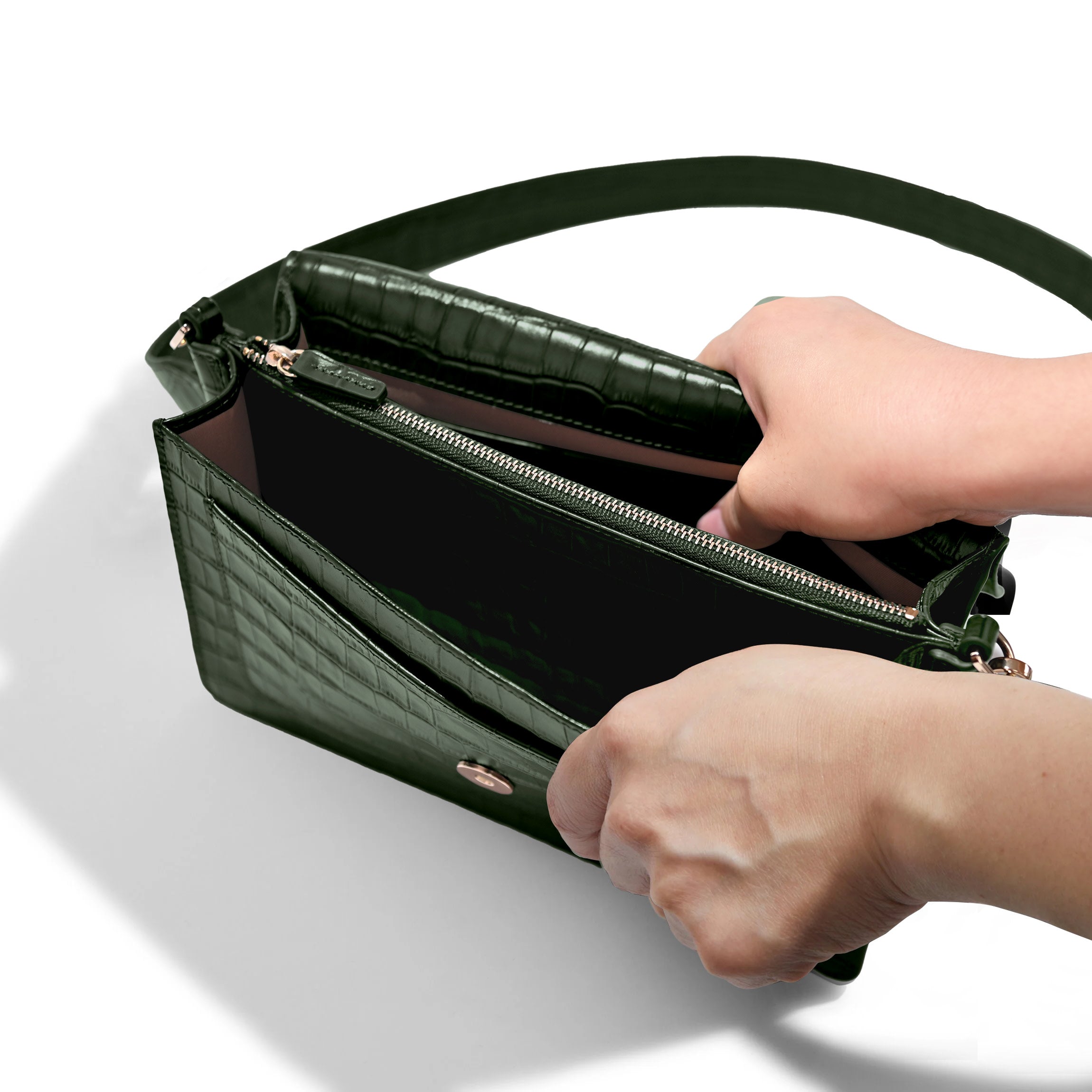 Medium Willow Envelope Bag | Full Grain Leather, Chic And