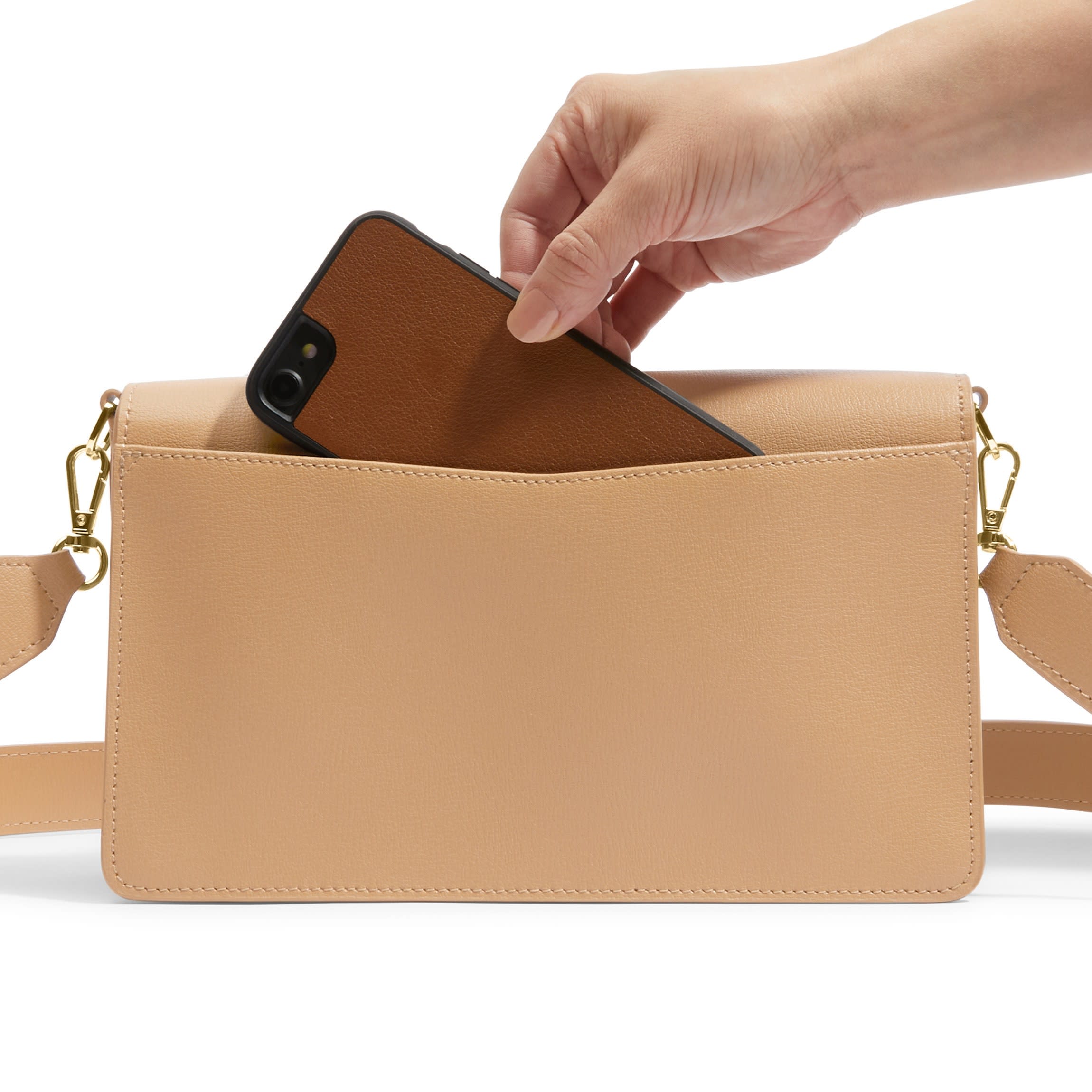 Medium Willow Envelope Bag | Full Grain Leather, Chic And