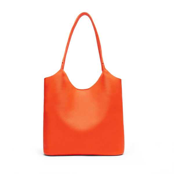 Mia Large Shopper Tote Clementine