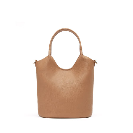 Mia-Small-Bucket-Tote-Camel-