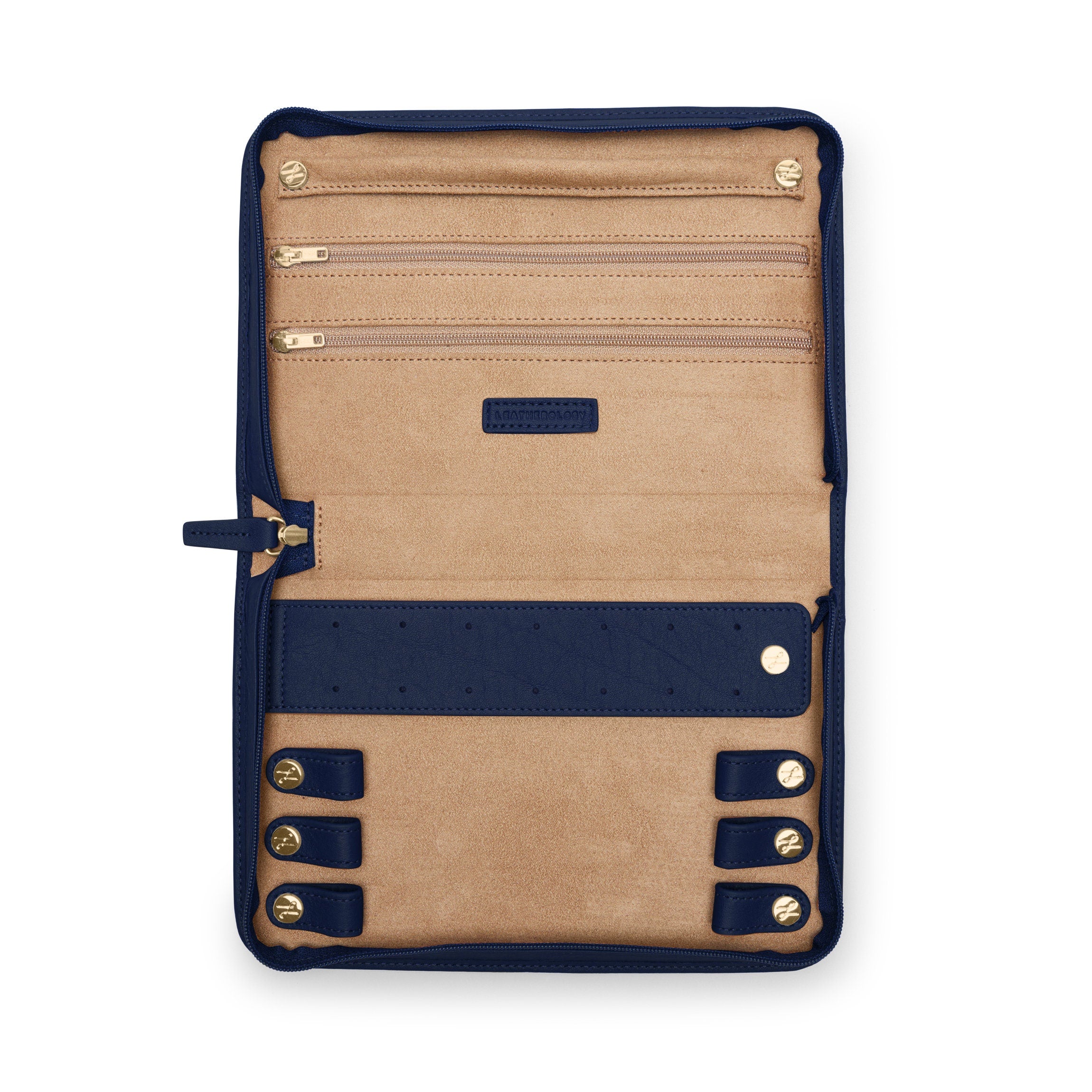 Large Jewelry Case | Full grain leather, secure jewelry storage