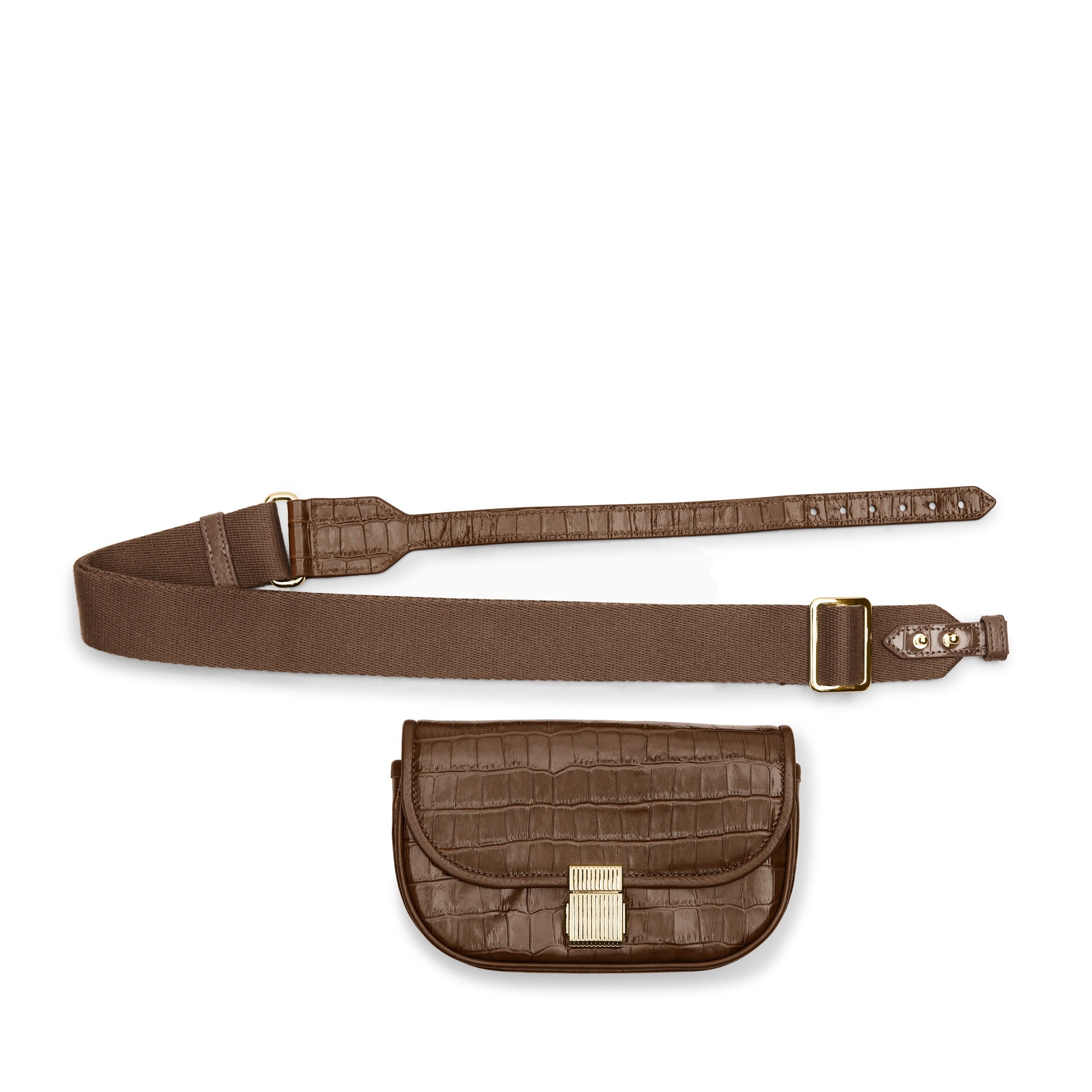 Katy Mini Belt Bag | Full grain leather, compact hands-free style