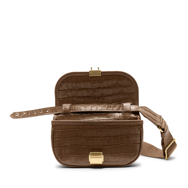 Katy Mini Belt Bag | Full Grain Leather, Compact Hands-free Style