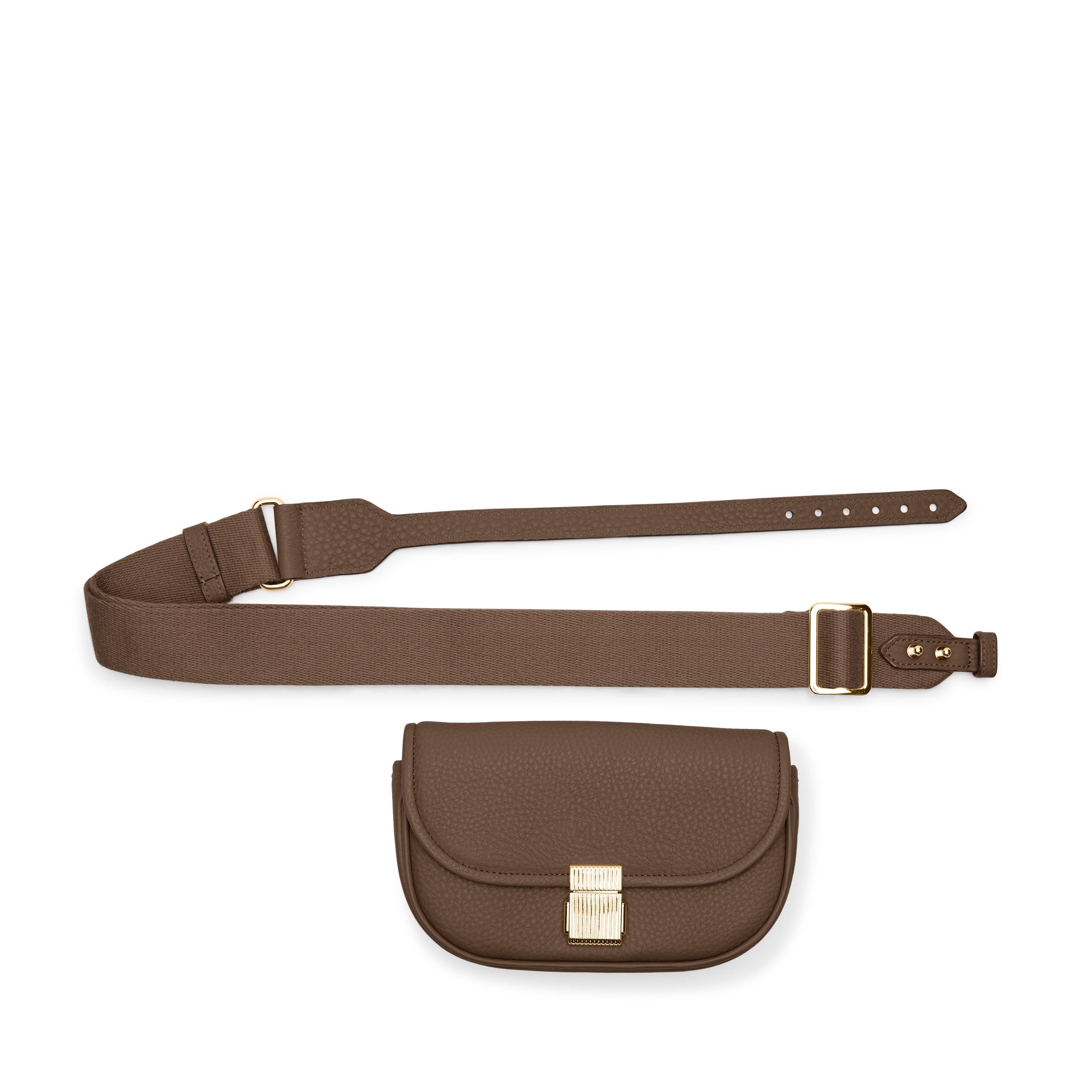 Katy Mini Belt Bag | Full grain leather, compact hands-free style