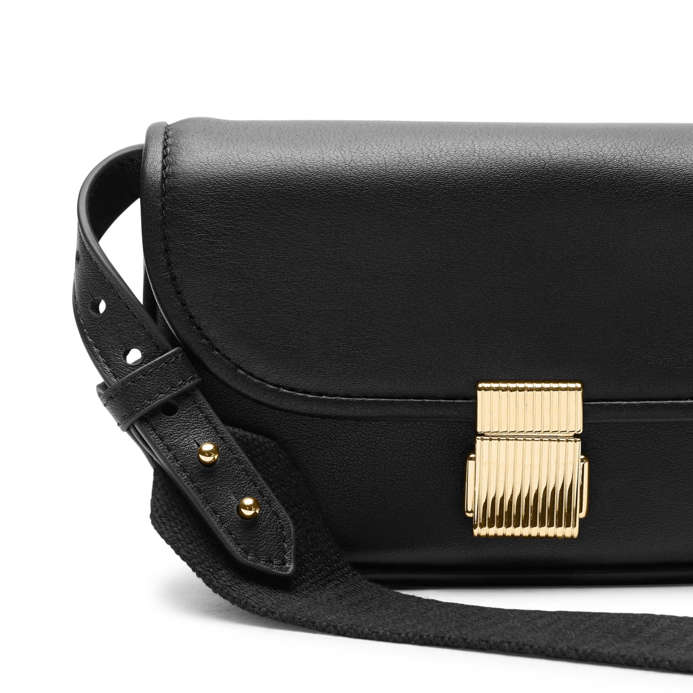 Katy Mini Belt Bag | Full grain leather, compact hands-free  display picture 3