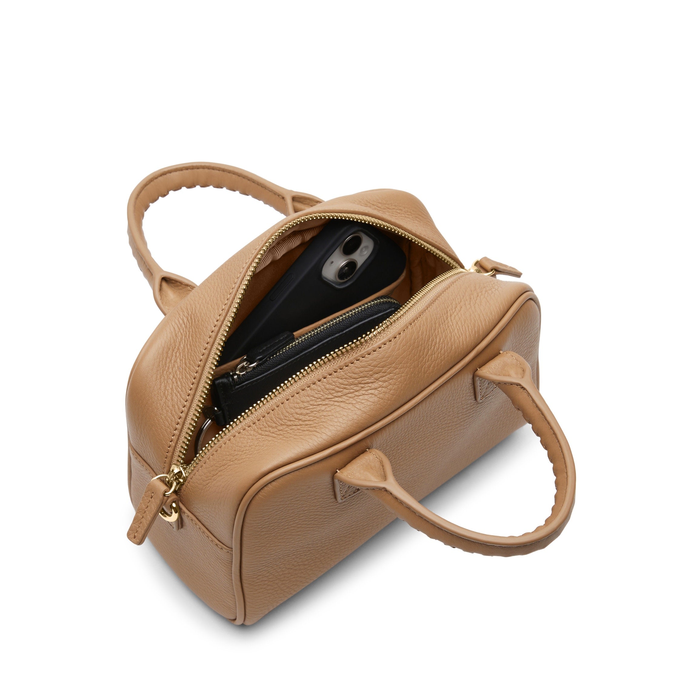 Park Mini Satchel | Full Grain Leather, Chic Compact Carry