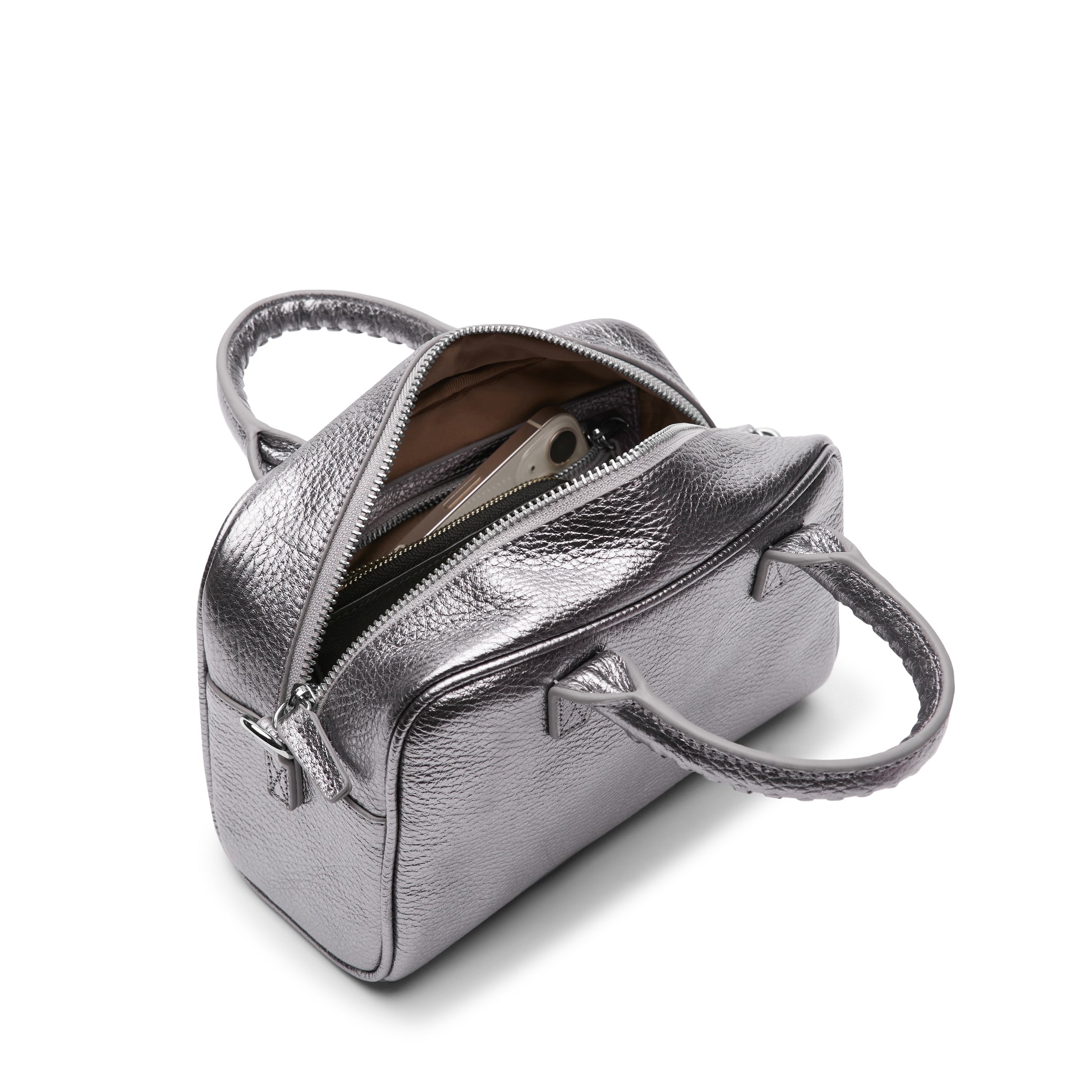 Park Mini Satchel | Full grain leather, chic compact carry