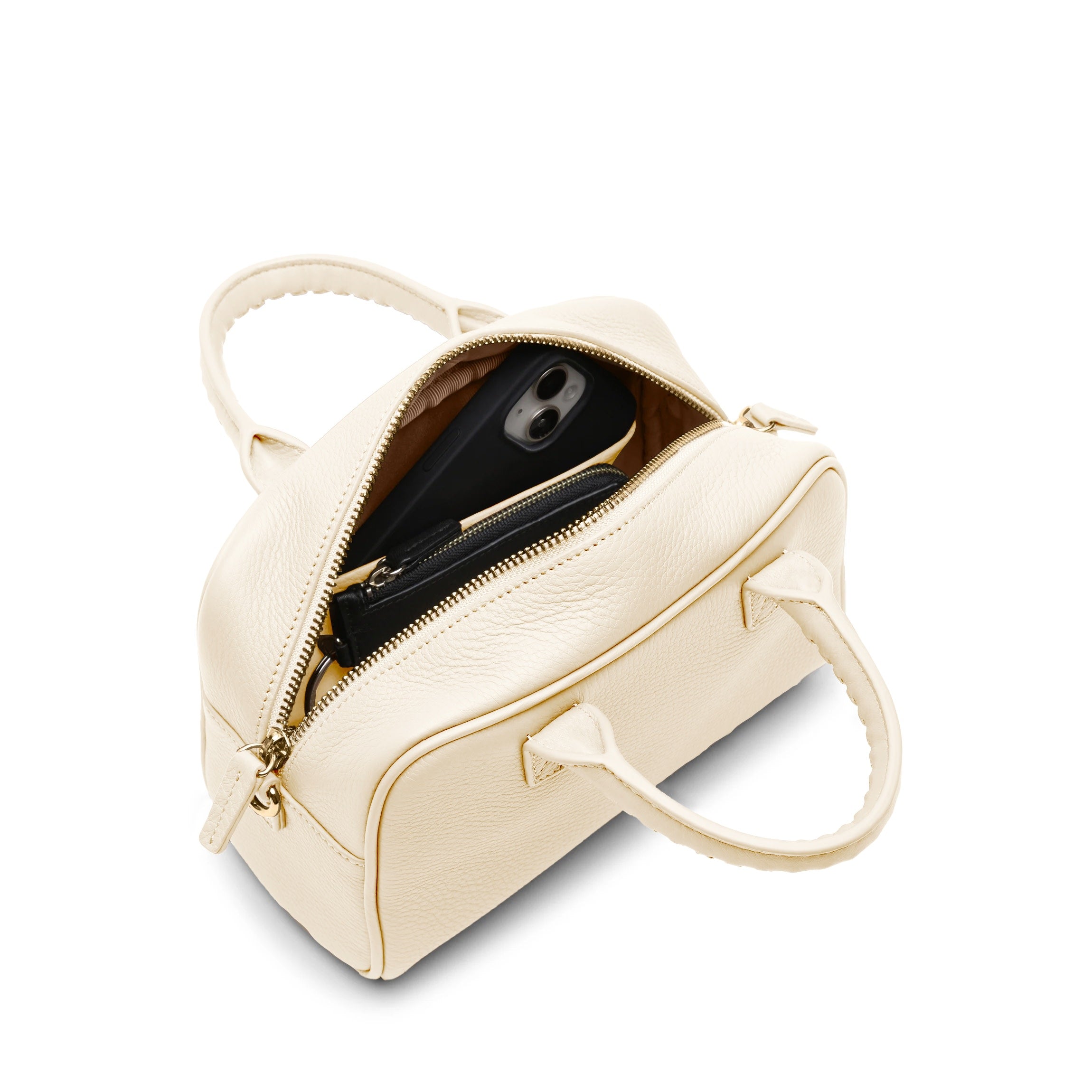 Park Mini Satchel | Full grain leather, chic compact carry