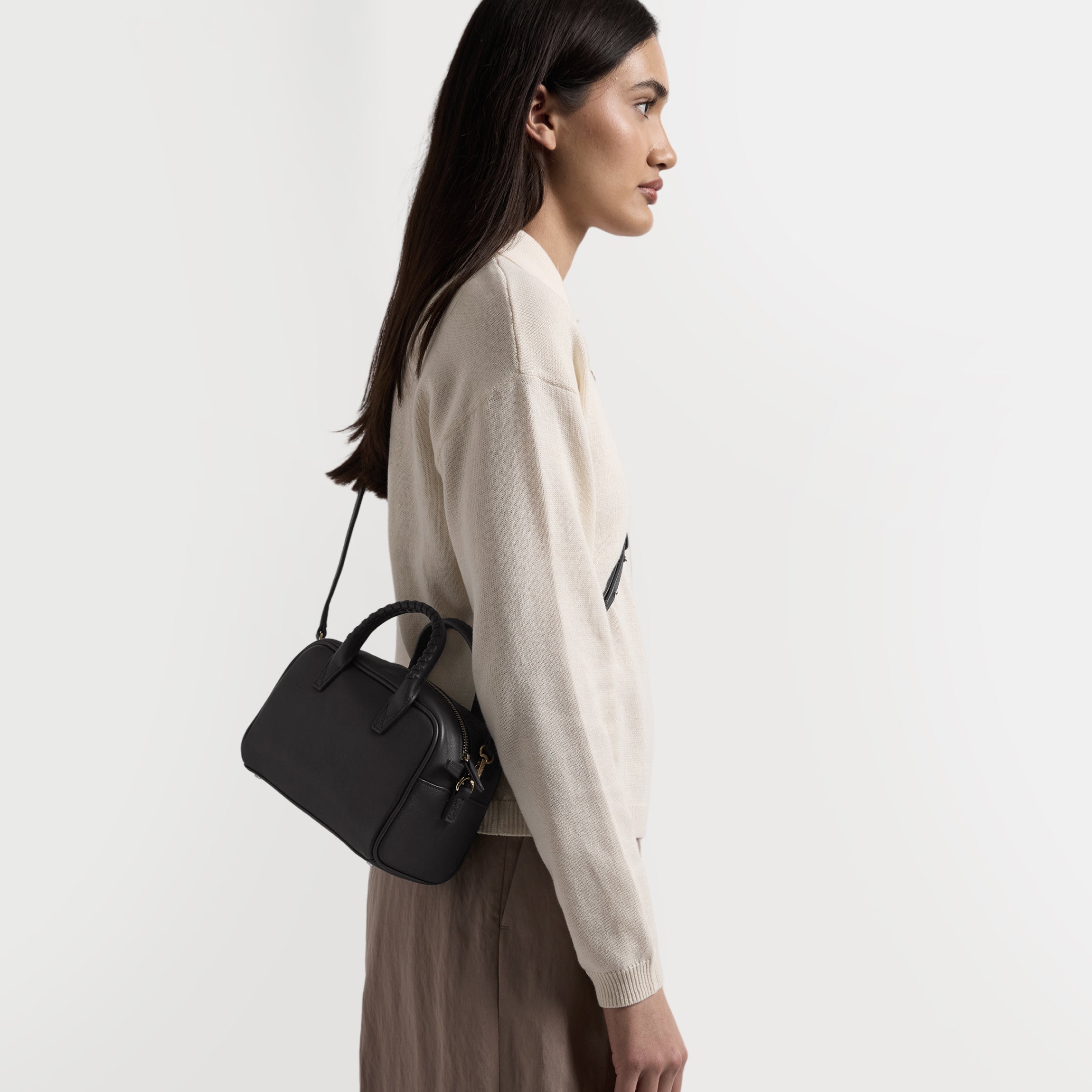 Park Mini Satchel | Full Grain Leather, Chic Compact Carry