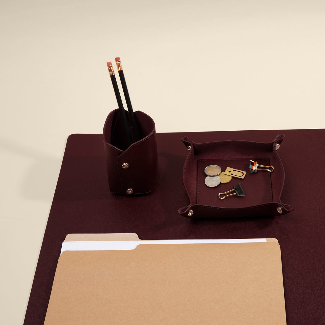 Modern-Desk-Set-Red-Italian-M63-369-1