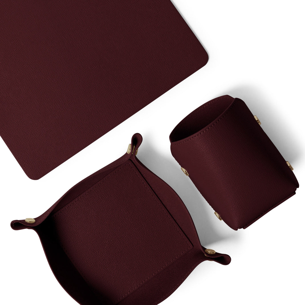 Modern-Desk-Set-Red-Italian-M85-369-1