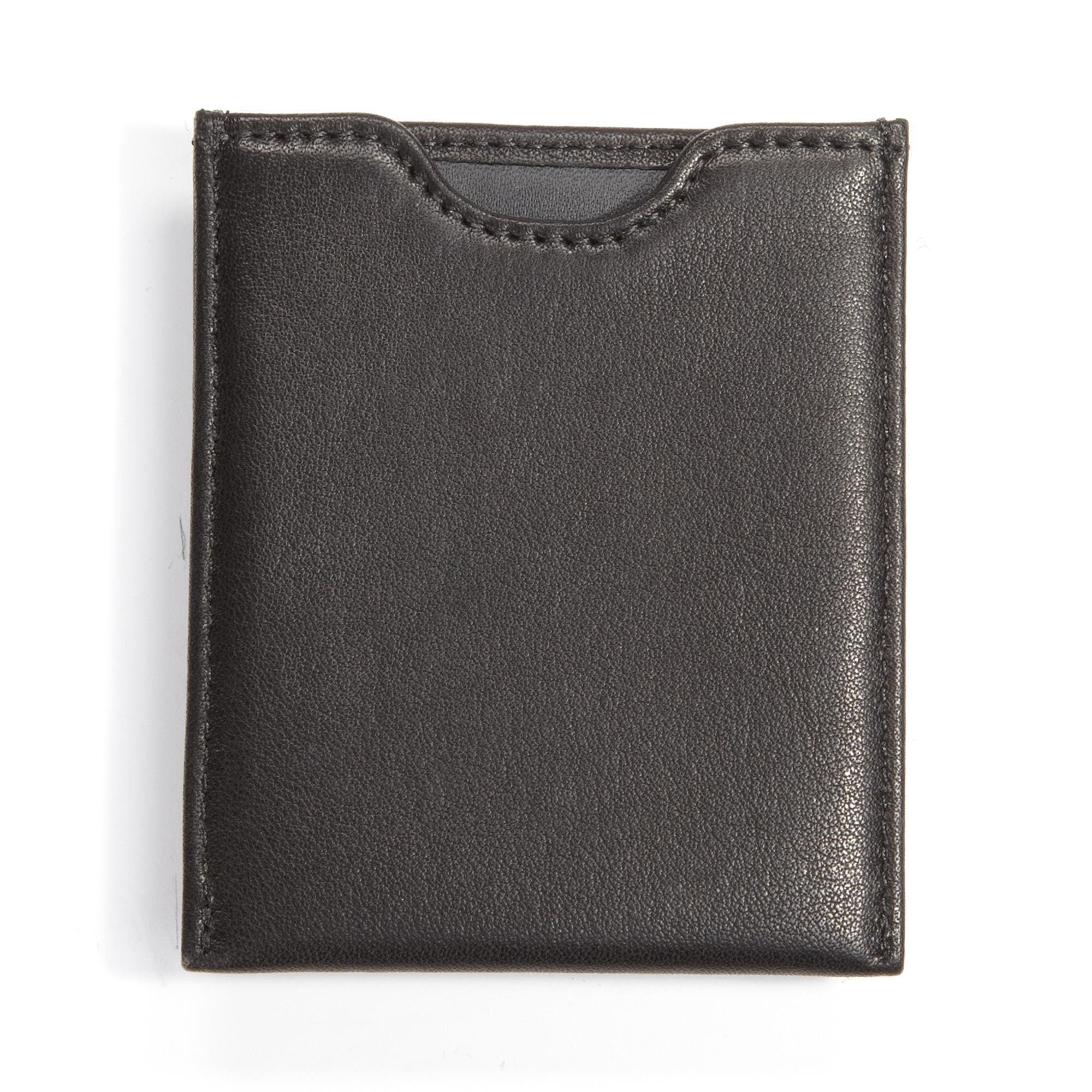 Money Clip Card Case | Full grain leather, streamlined finances